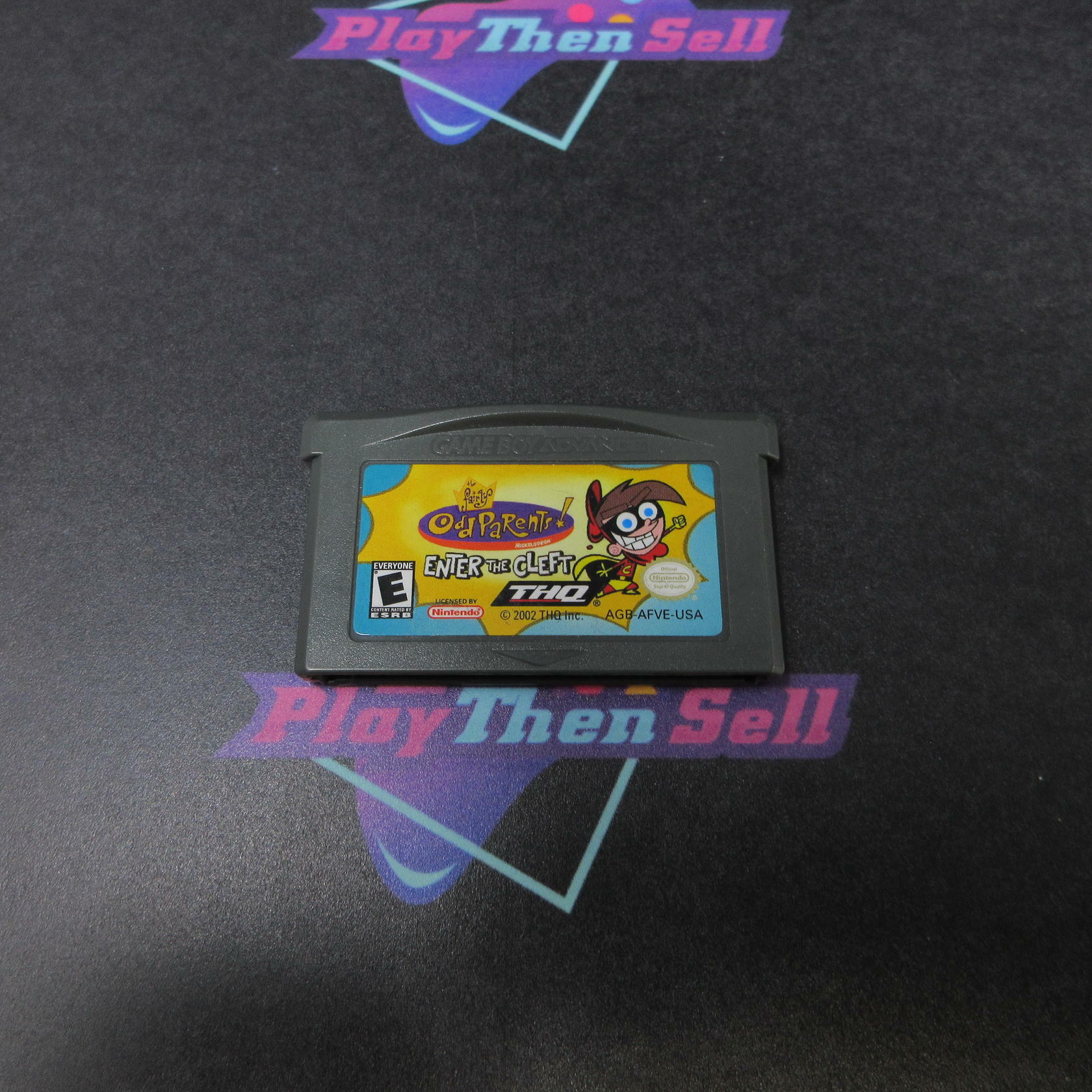 Fairly Odd Parents Enter the Cleft Gameboy Advance Cart Only Authentic / Tested - Very Good