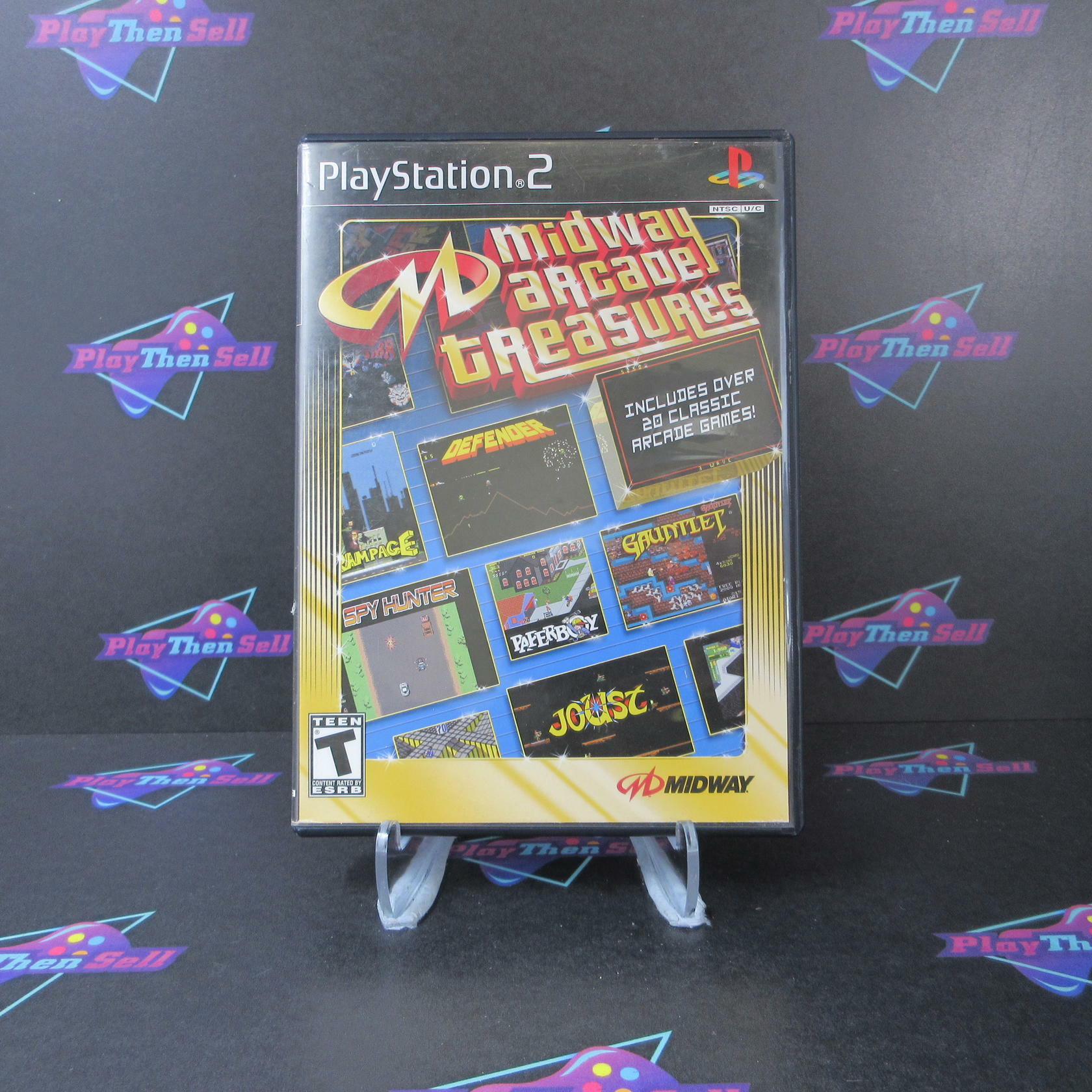 Midway Arcade Treasures PS2 PlayStation 2 - Very Good