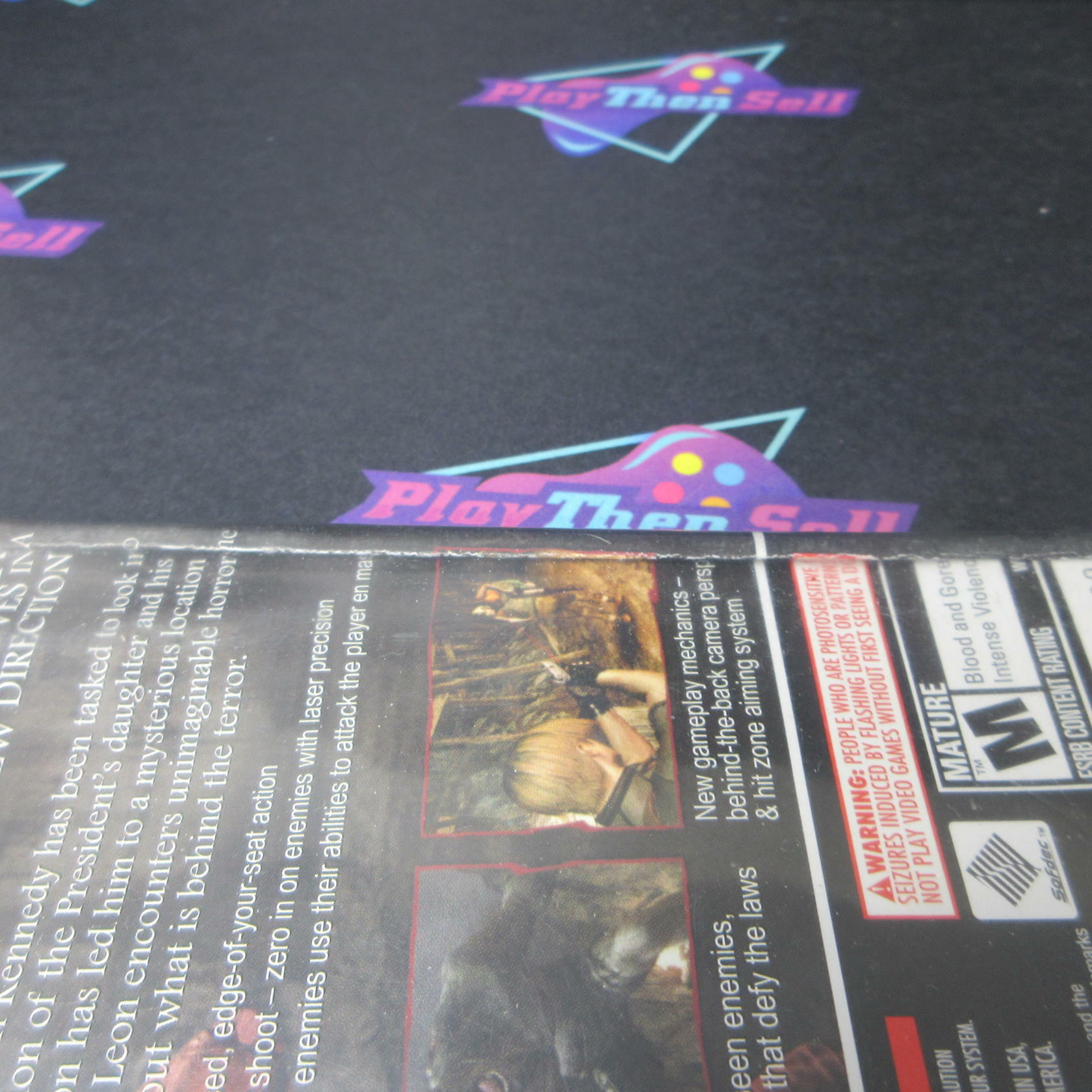 Resident Evil 4 Nintendo GameCube AD/NM - Very Good