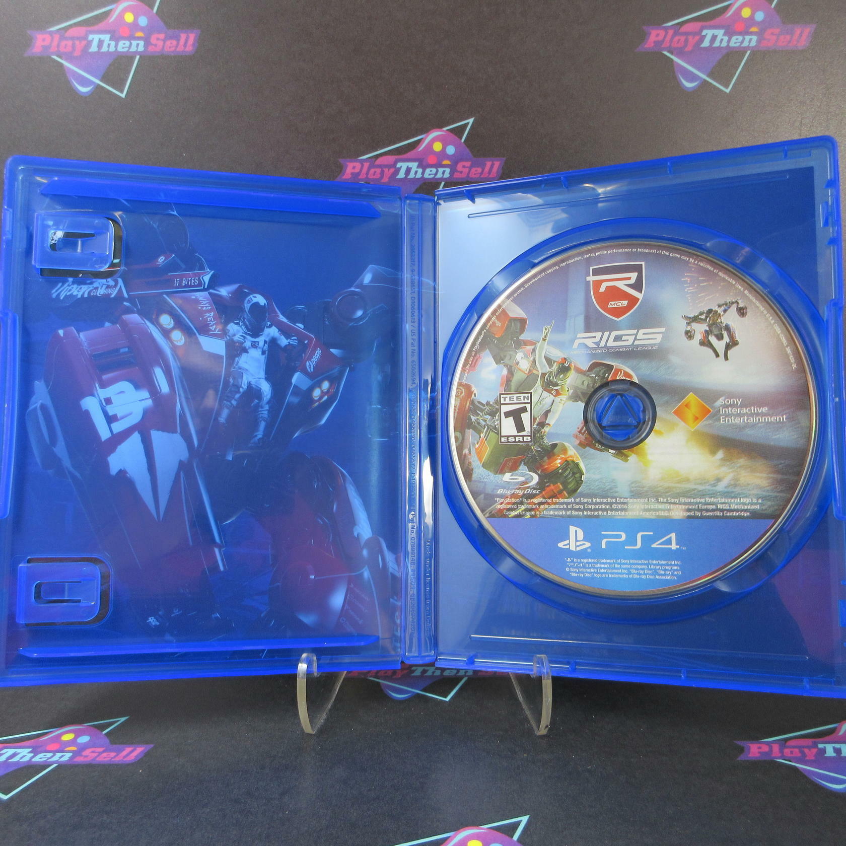 RIGS Mechanized Combat League PS4 PlayStation 4 PSVR - Like New