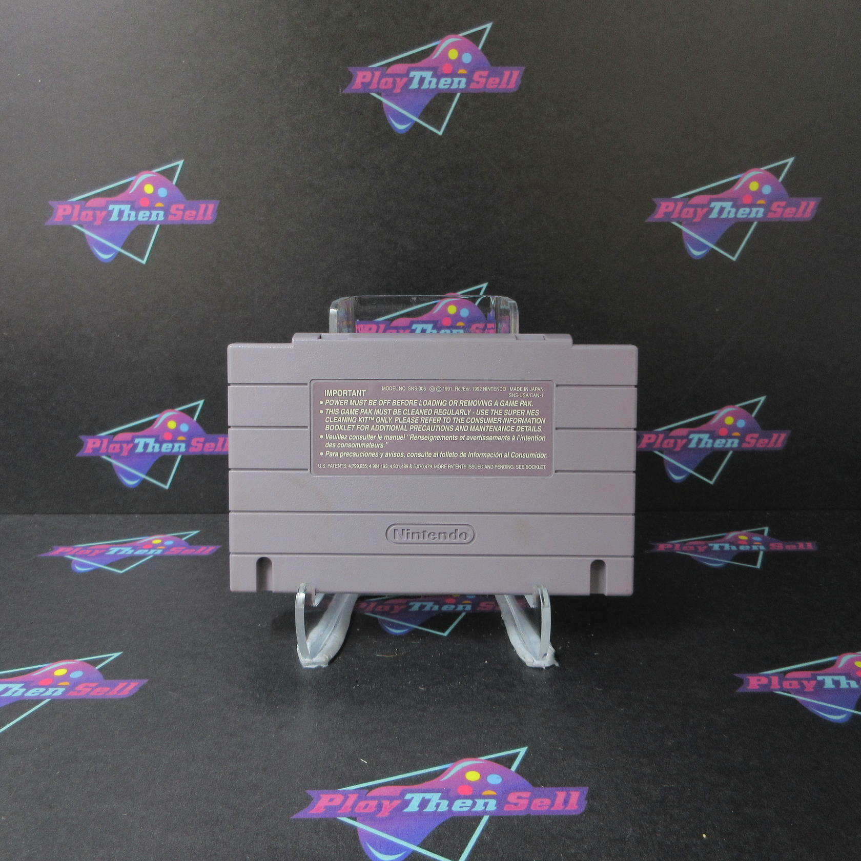 NFL Quarterback Club 96 Nintendo SNES Cartridge Only Authentic/Tested - Very Good