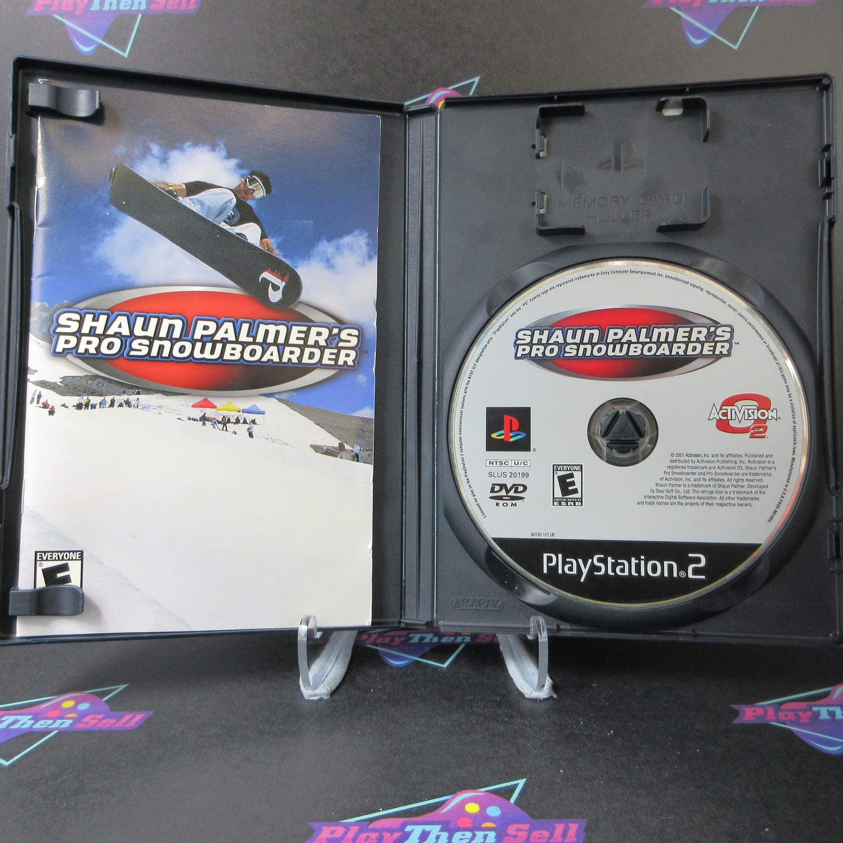 Shaun Palmer's Pro Snowboarder + Reg Card PS2 PlayStation 2 AD Complete CIB - Very Good