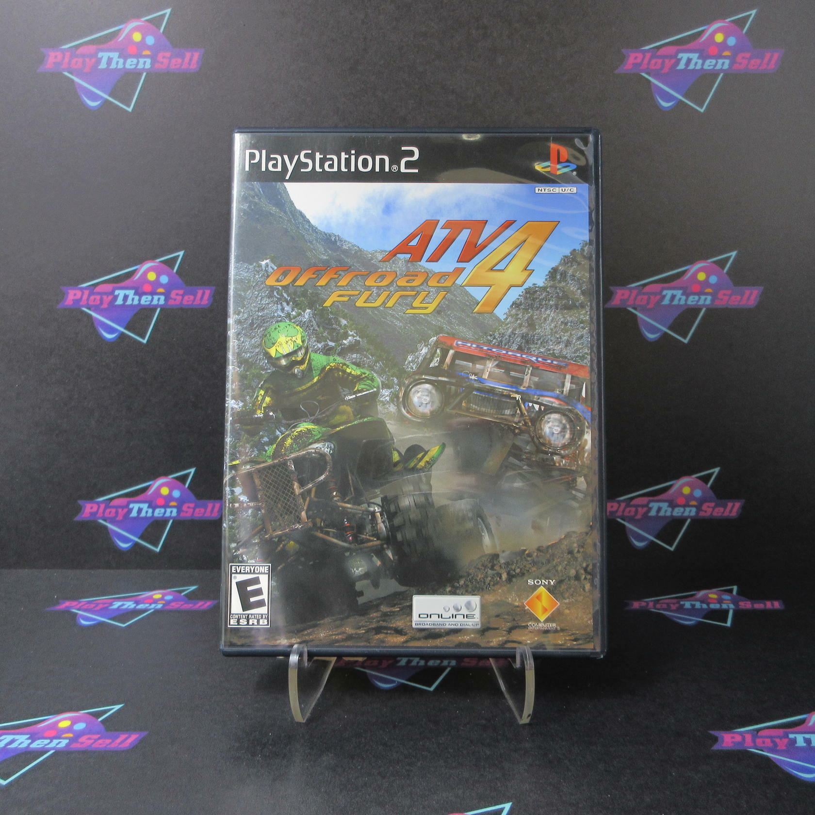 ATV Offroad Fury 4 PS2 PlayStation 2 + Reg Card - Like New