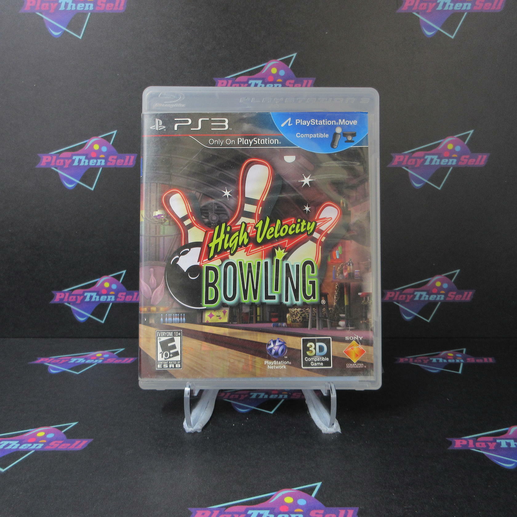 High Velocity Bowling PS3 PlayStation 3 AD Complete CIB - Very Good