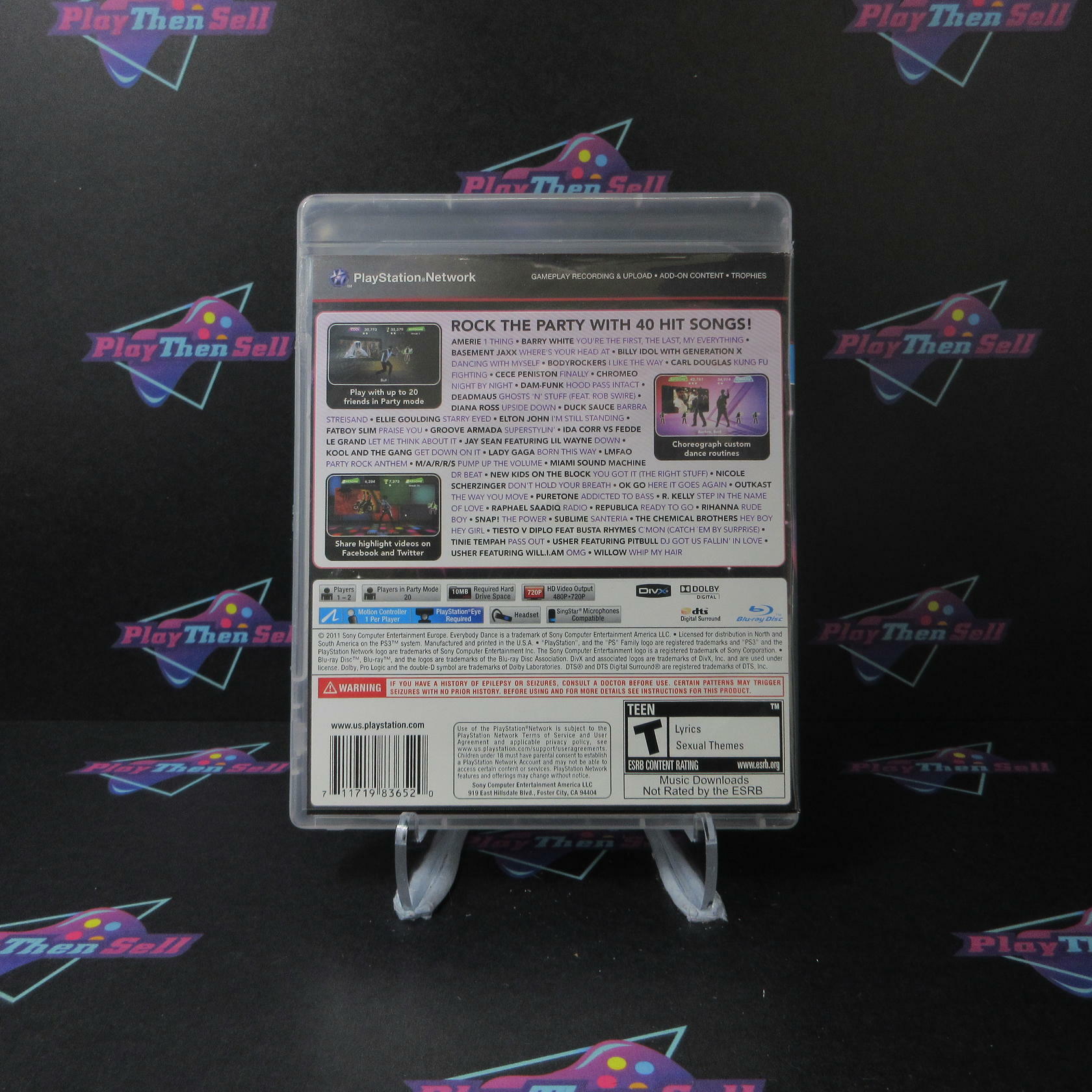 Everybody Dance PS3 PlayStation 3 - Very Good