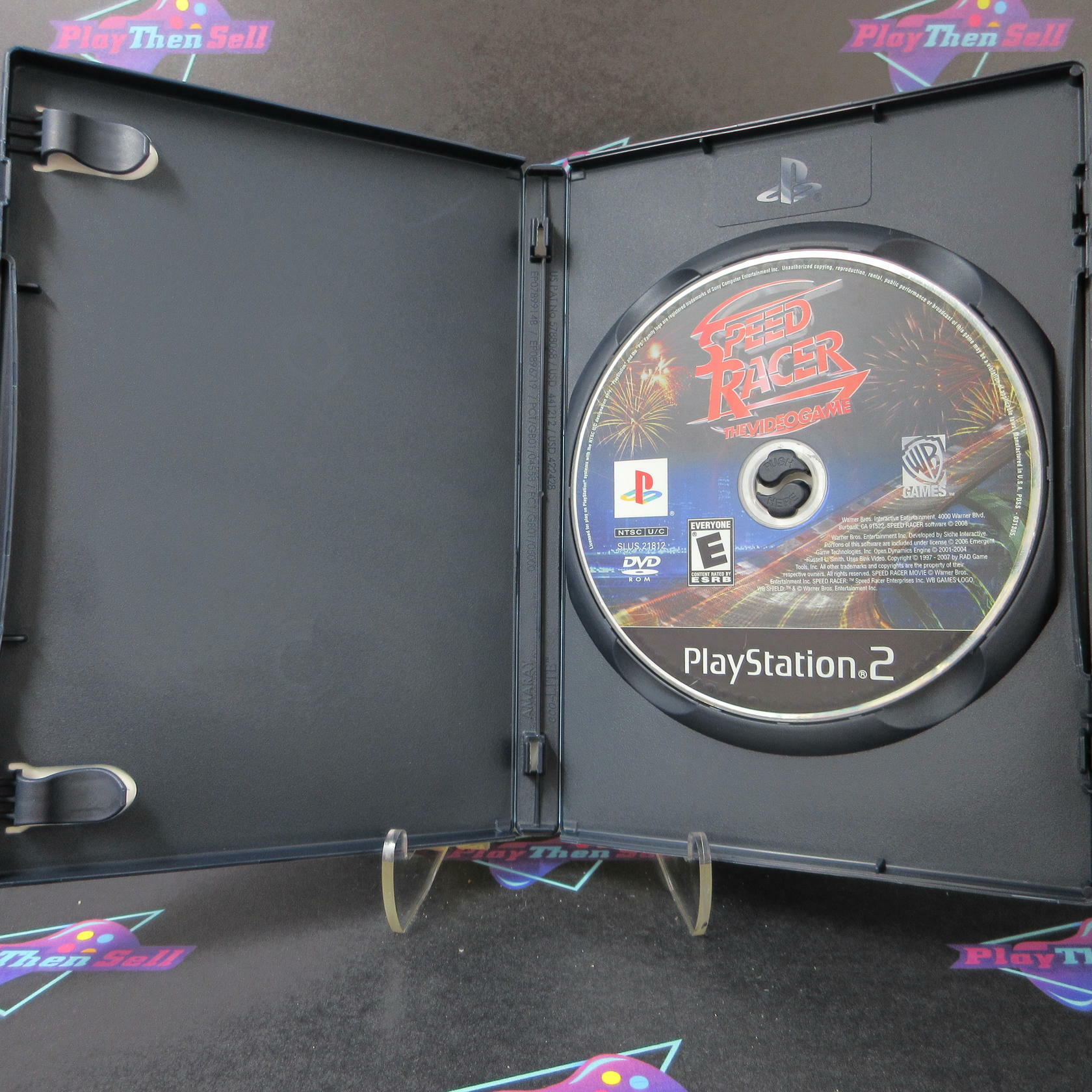 Speed Racer The Video Game PS2 PlayStation 2 - Very Good