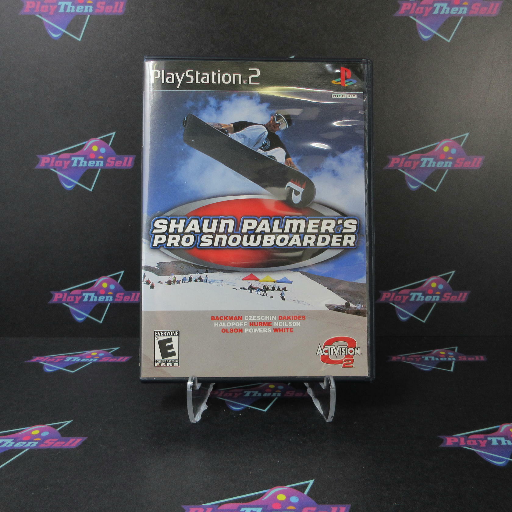 Shaun Palmer's Pro Snowboarder + Reg Card PS2 PlayStation 2 DD Complete CIB - Very Good
