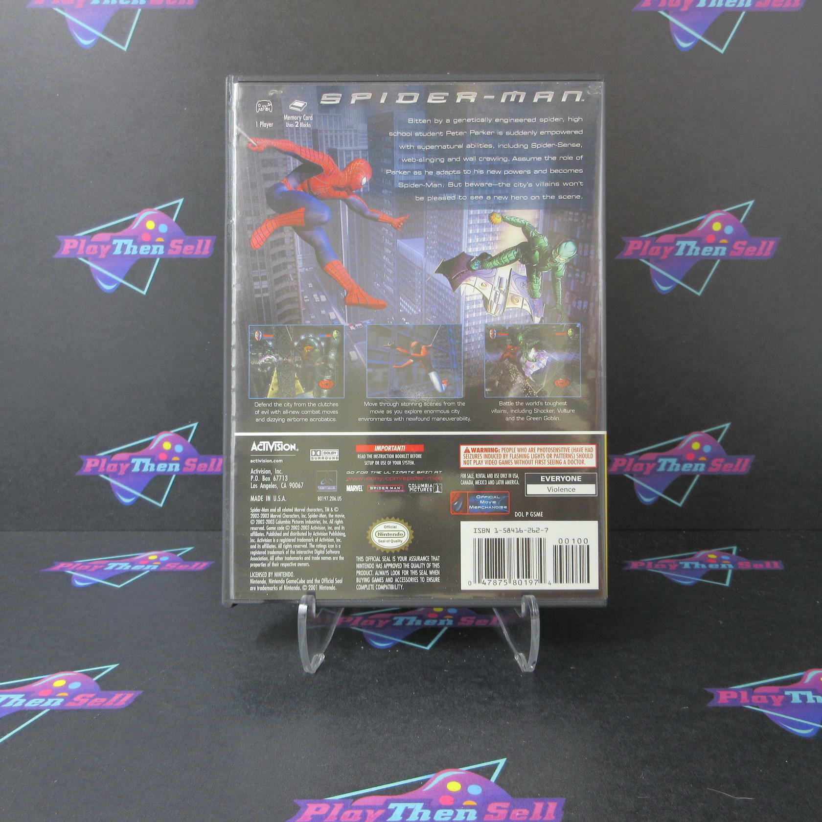 Spider-Man Player's Choice Nintendo GameCube - Very Good