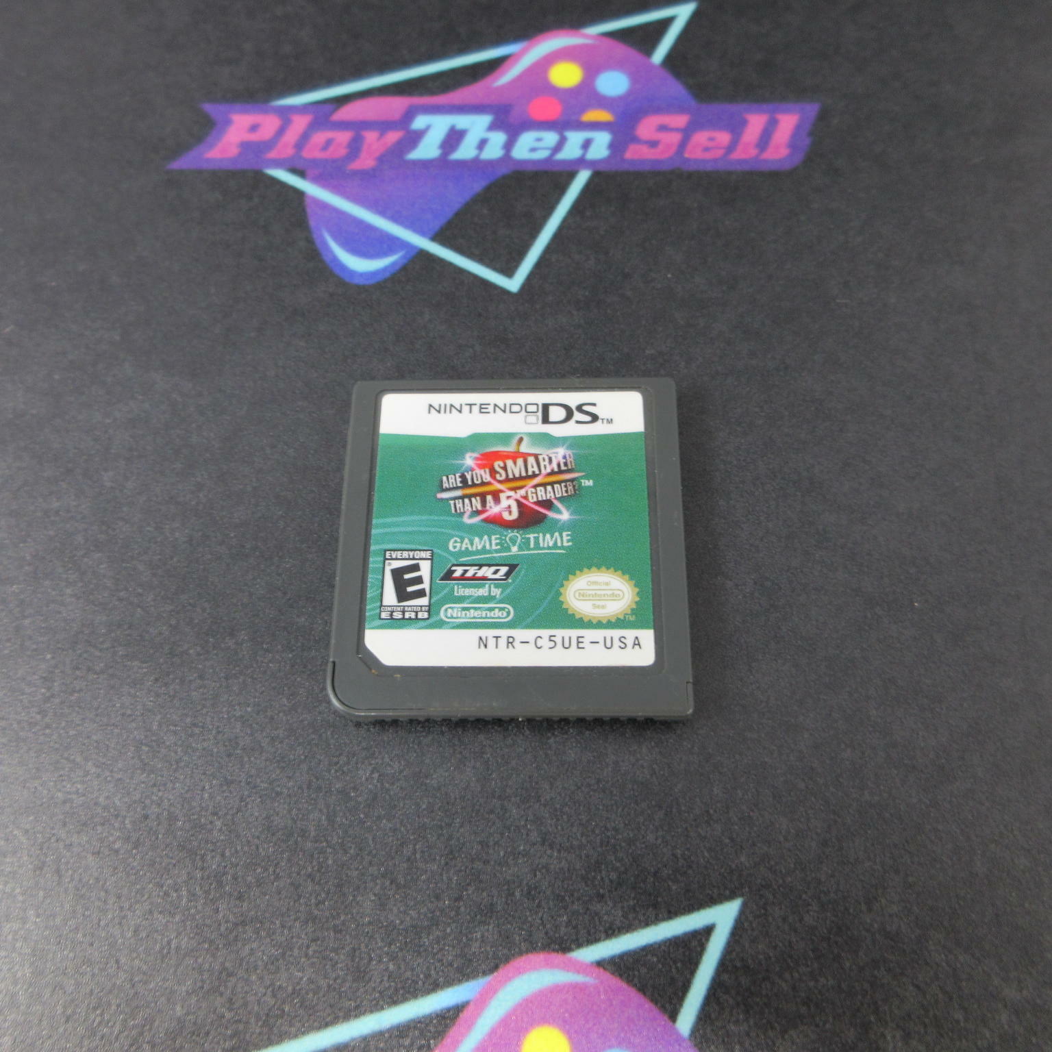Are You Smarter Than a 5th Grader Game Time DS Cart Only - Very Good