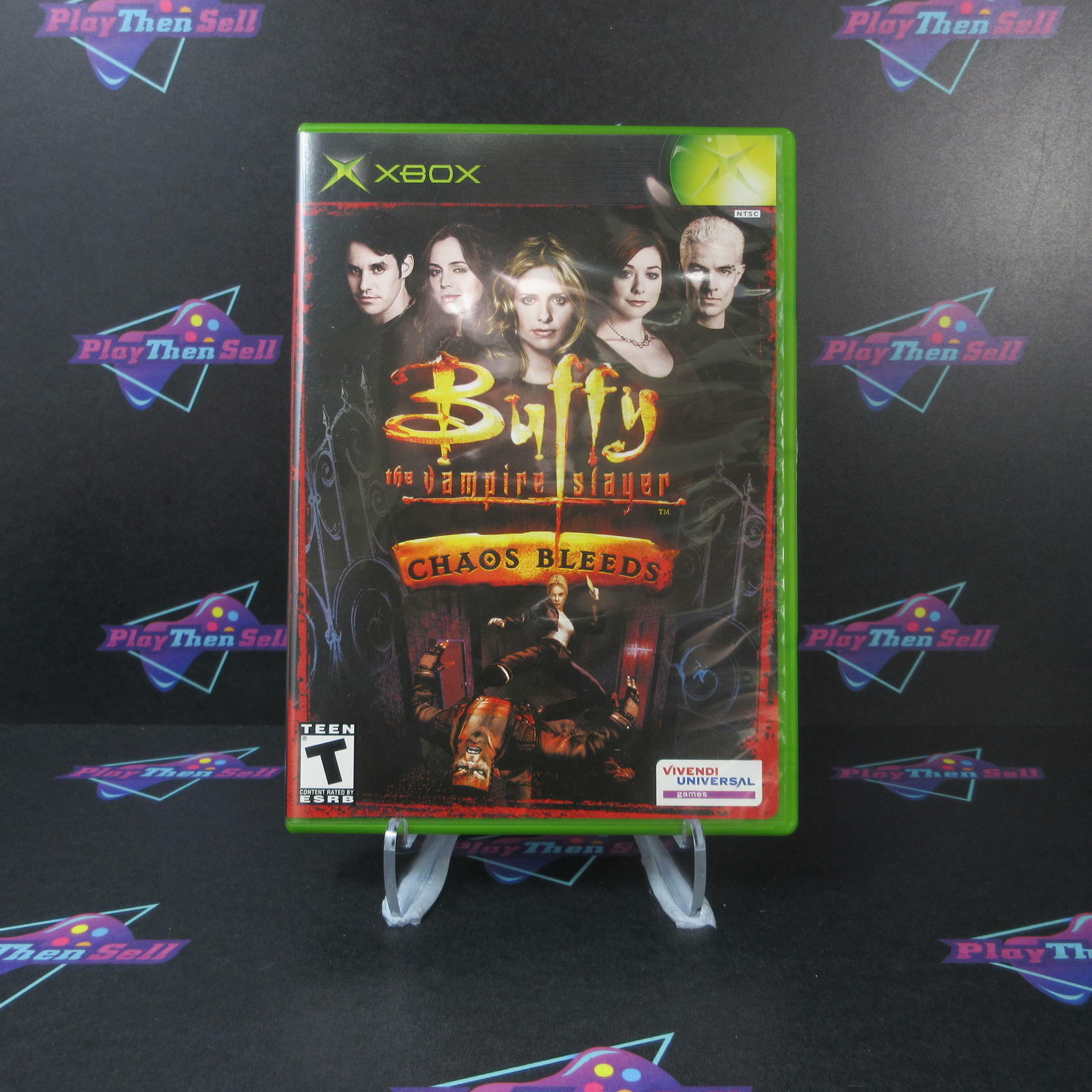 Buffy the Vampire Slayer Chaos Bleeds - Xbox + Reg Card - Like New
