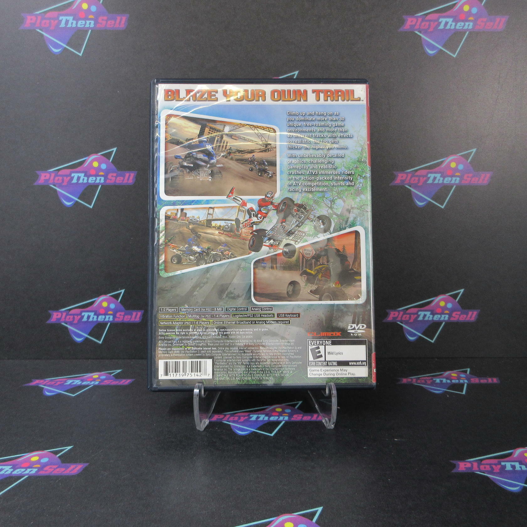 ATV Offroad Fury 3 Greatest Hits PS2 PlayStation 2 AD Complete CIB - Very Good