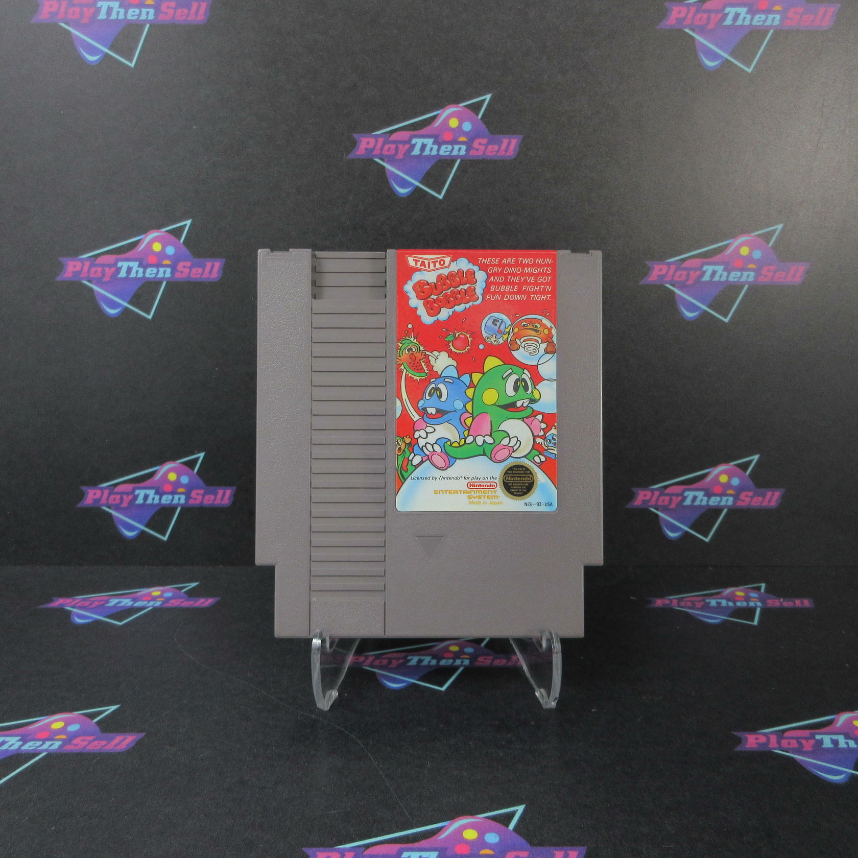 Bubble Bobble Nintendo NES Cart Only Authentic / Tested - Very Good