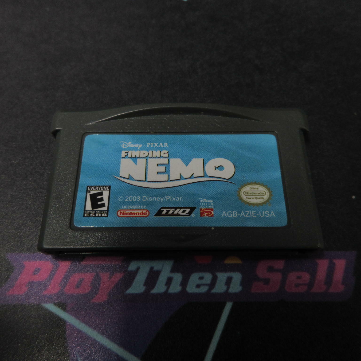 Finding Nemo Gameboy Advance Cart Only Authentic / Tested - Very Good