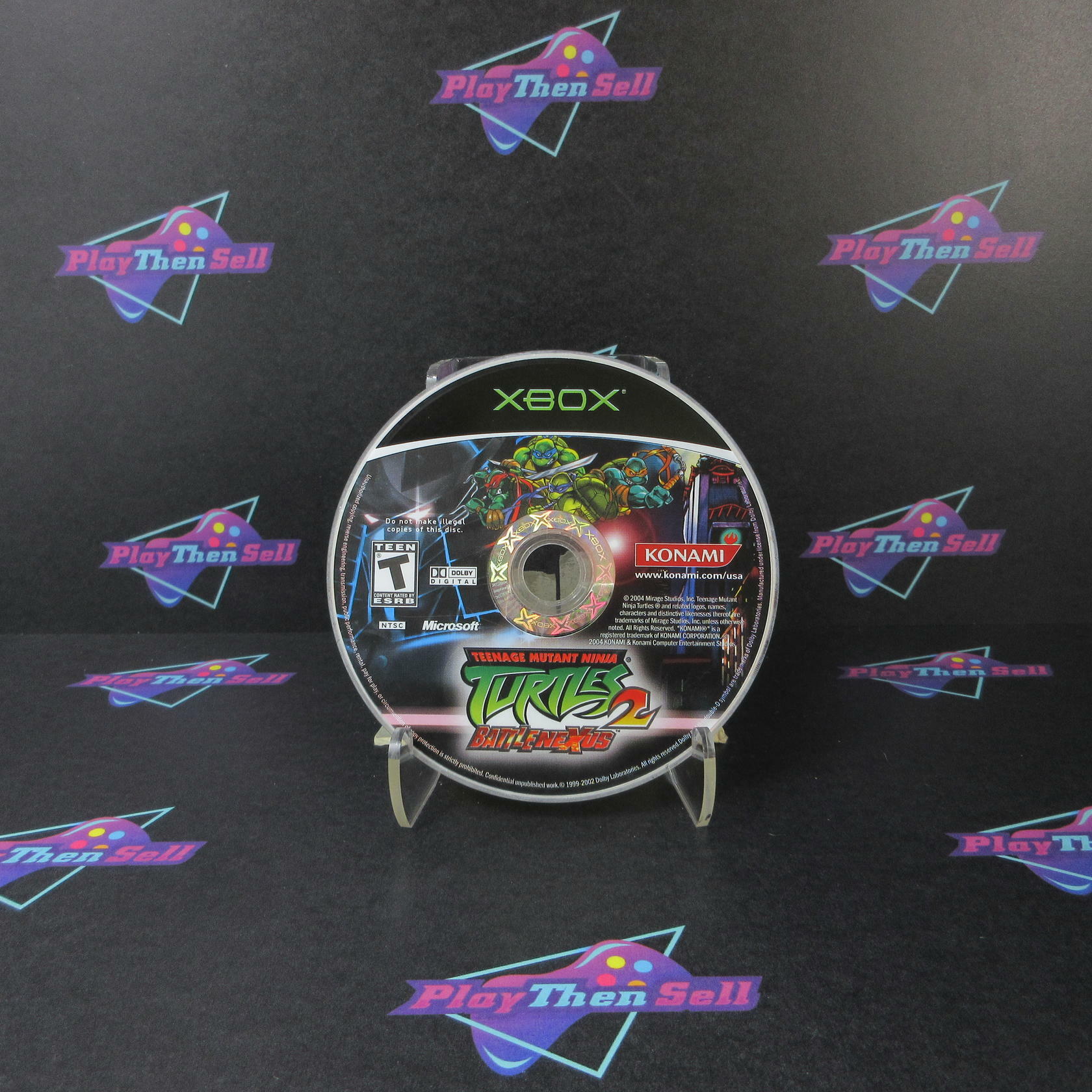 Teenage Mutant Ninja Turtles 2 Battle Nexus Xbox Disc Only - Very Good