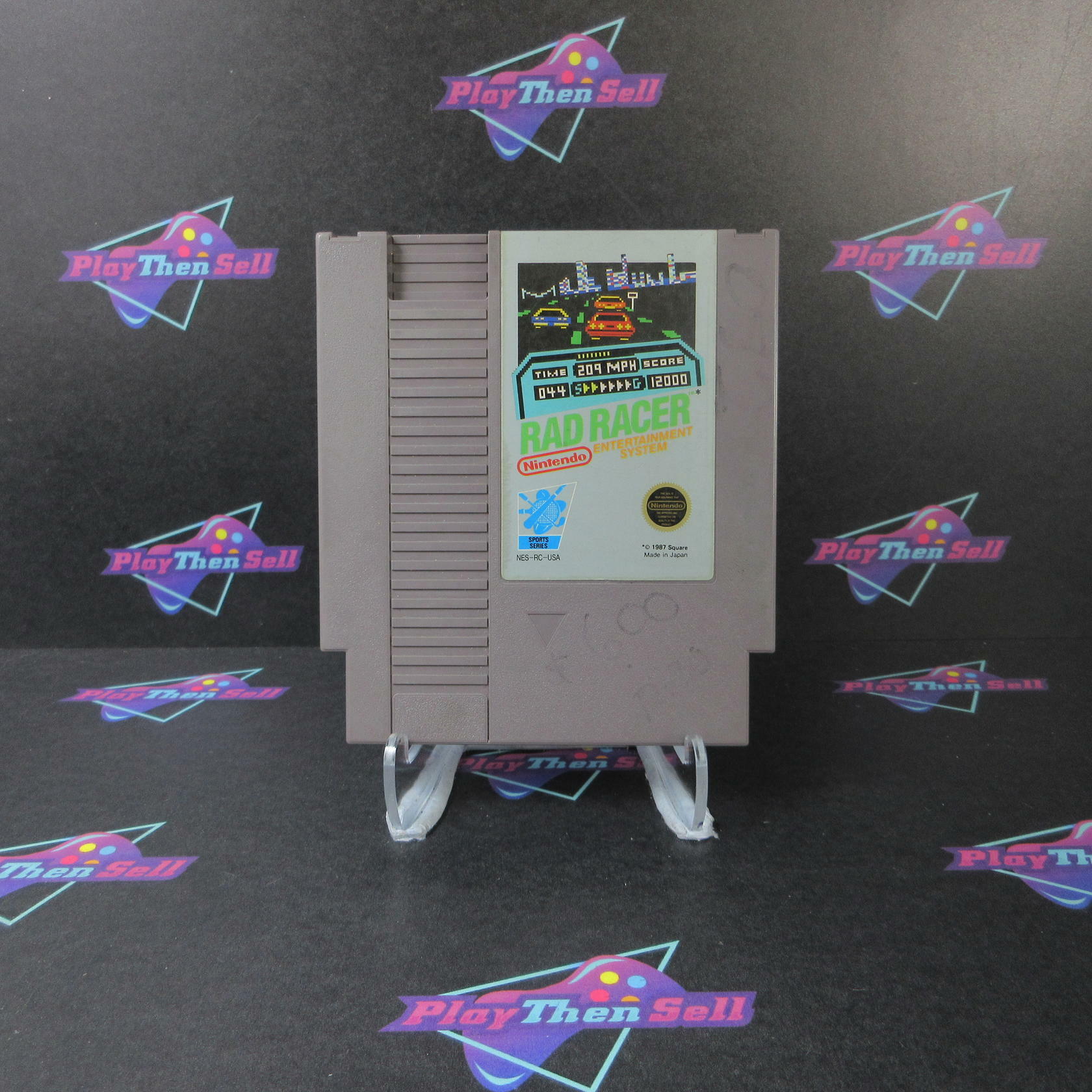 Rad Racer NES Nintendo Cartridge Only AD Authentic / Tested - Very Good