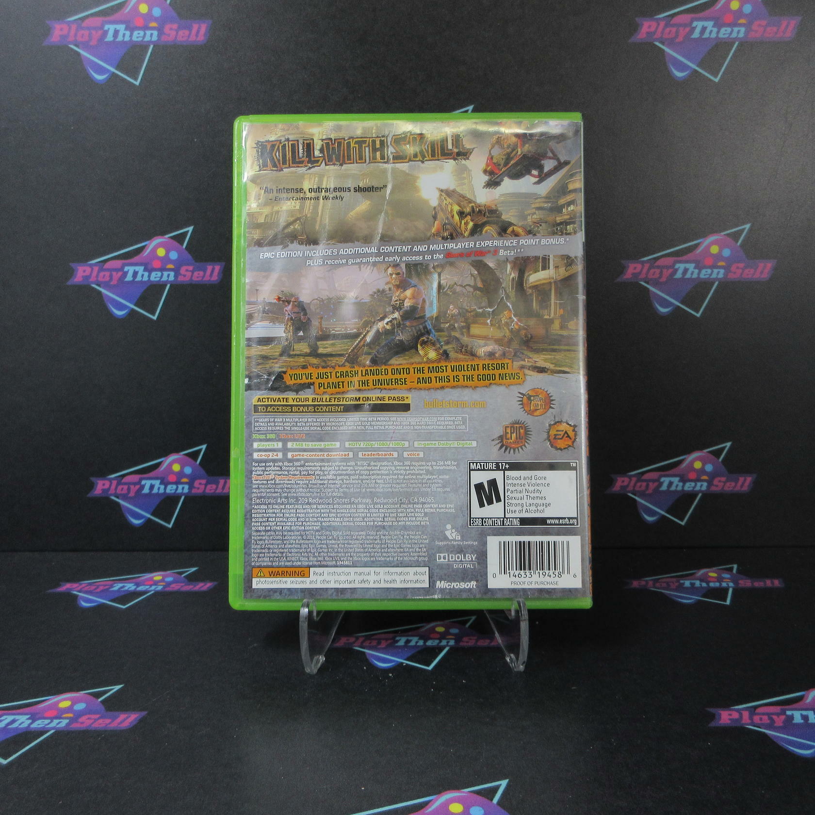 Bulletstorm Epic Edition Xbox 360 AD/NM - Very Good