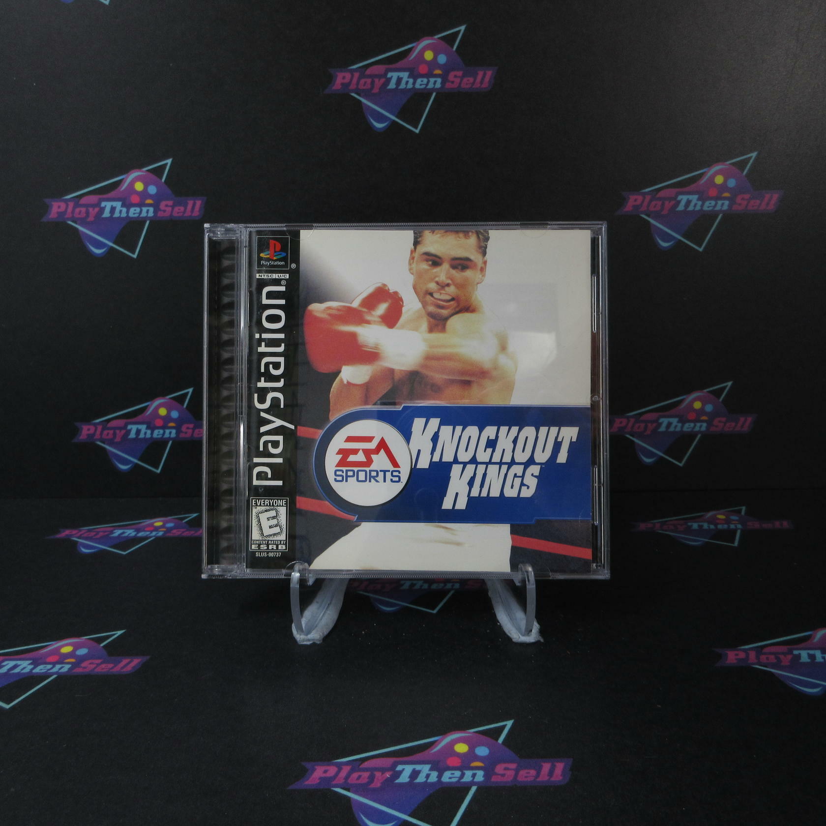 Knockout Kings + Reg Card PS1 PlayStation 1 MD Complete CIB - Very Good