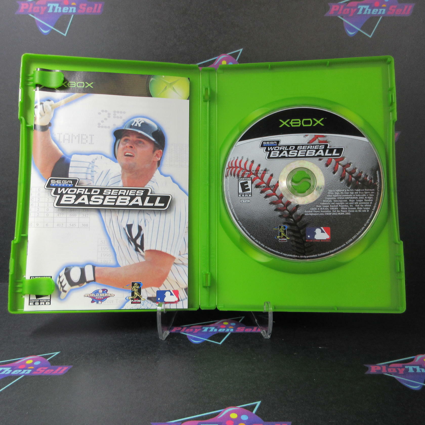 World Series Baseball Xbox + Reg Card - Like New