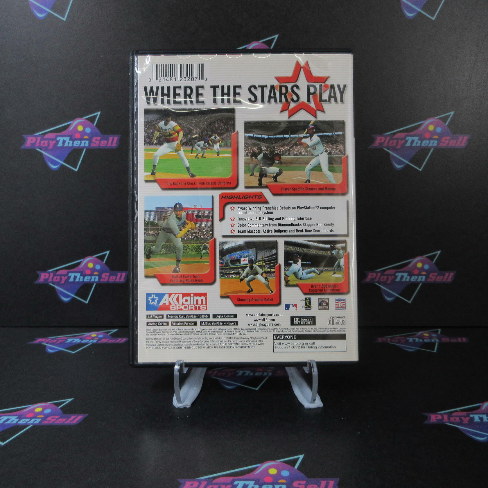 All Star Baseball 2002 PS2 PlayStation 2 - Like New