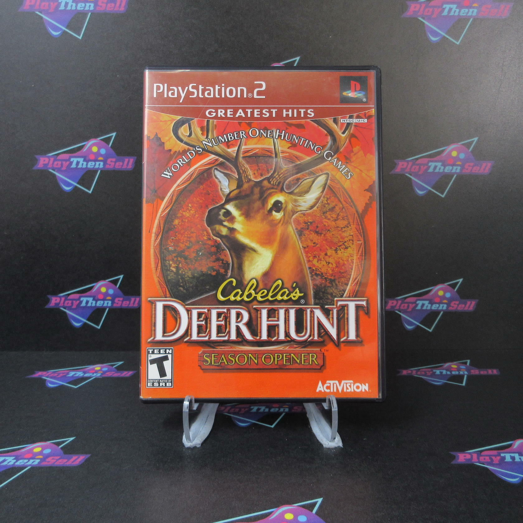 Cabela's Deer Hunt Season Opener GH + Reg Card PlayStation 2 AD Complete CIB - Very Good