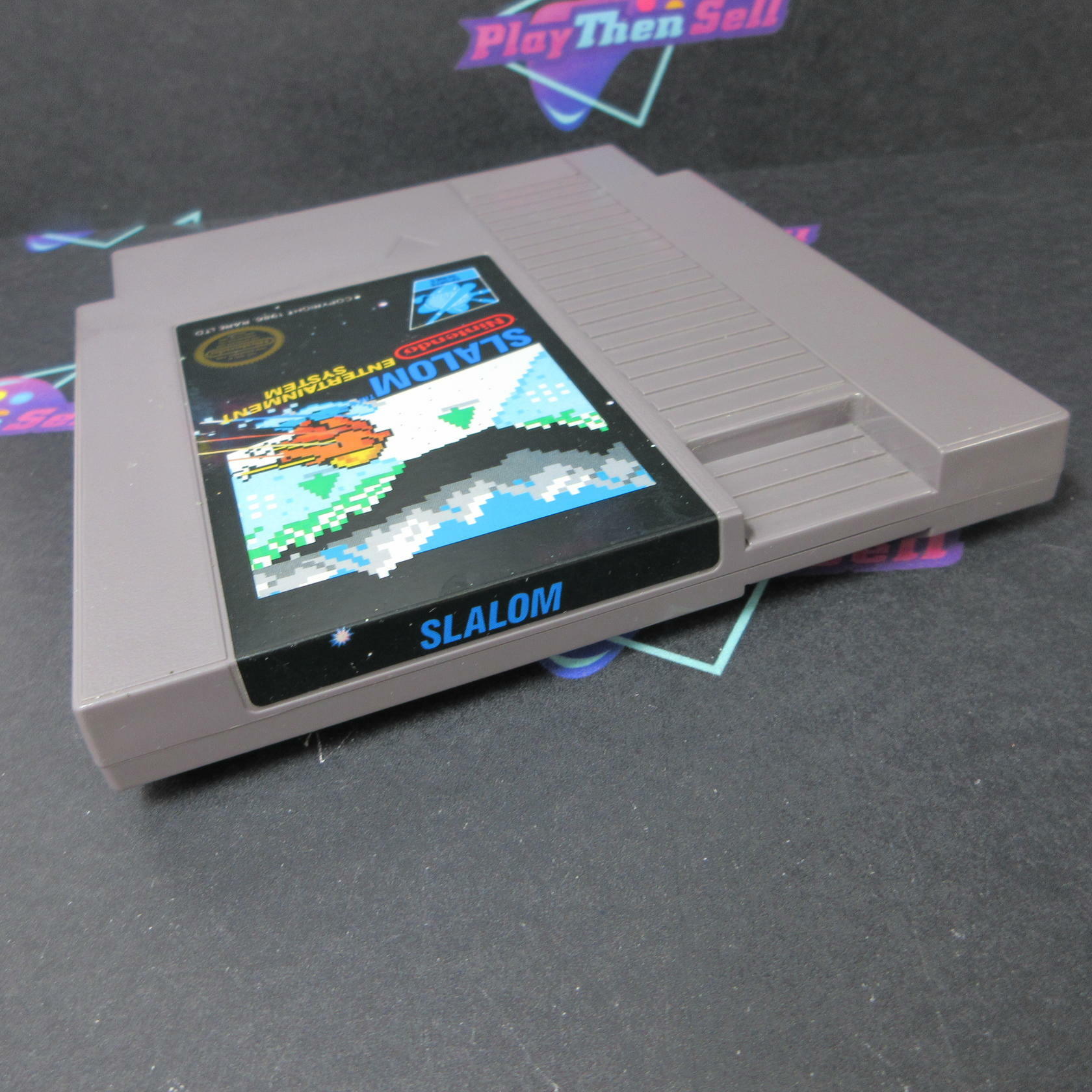 Slalom NES Nintendo Cartridge Only Authentic / Tested - Very Good