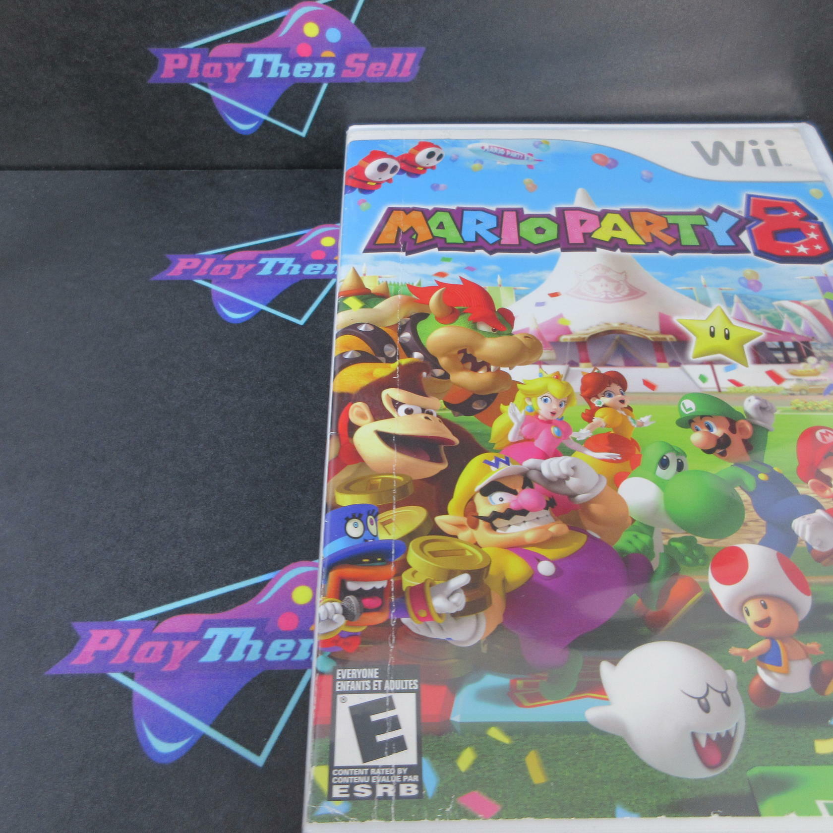 Mario Party 8 Nintendo Wii AD/MD Complete CIB - Very Good