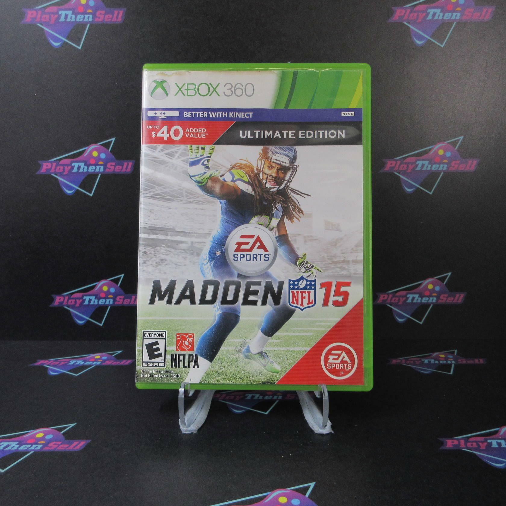 Madden NFL 15 Ultimate Edition Xbox 360 AD Complete CIB - Very Good