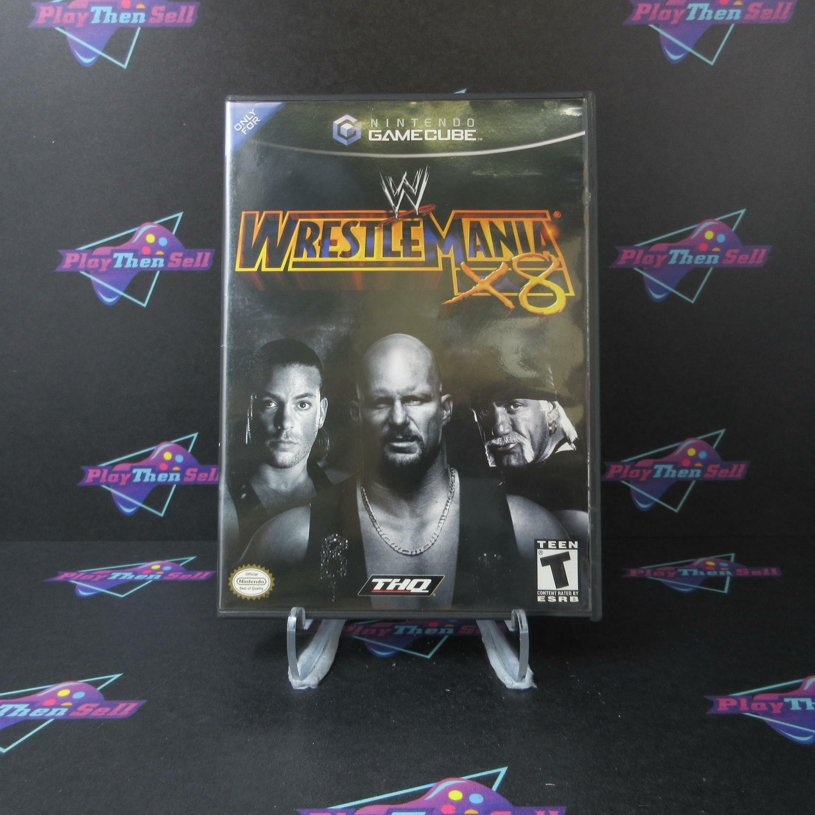 WWE WrestleMania X8 Nintendo Gamecube - Like New