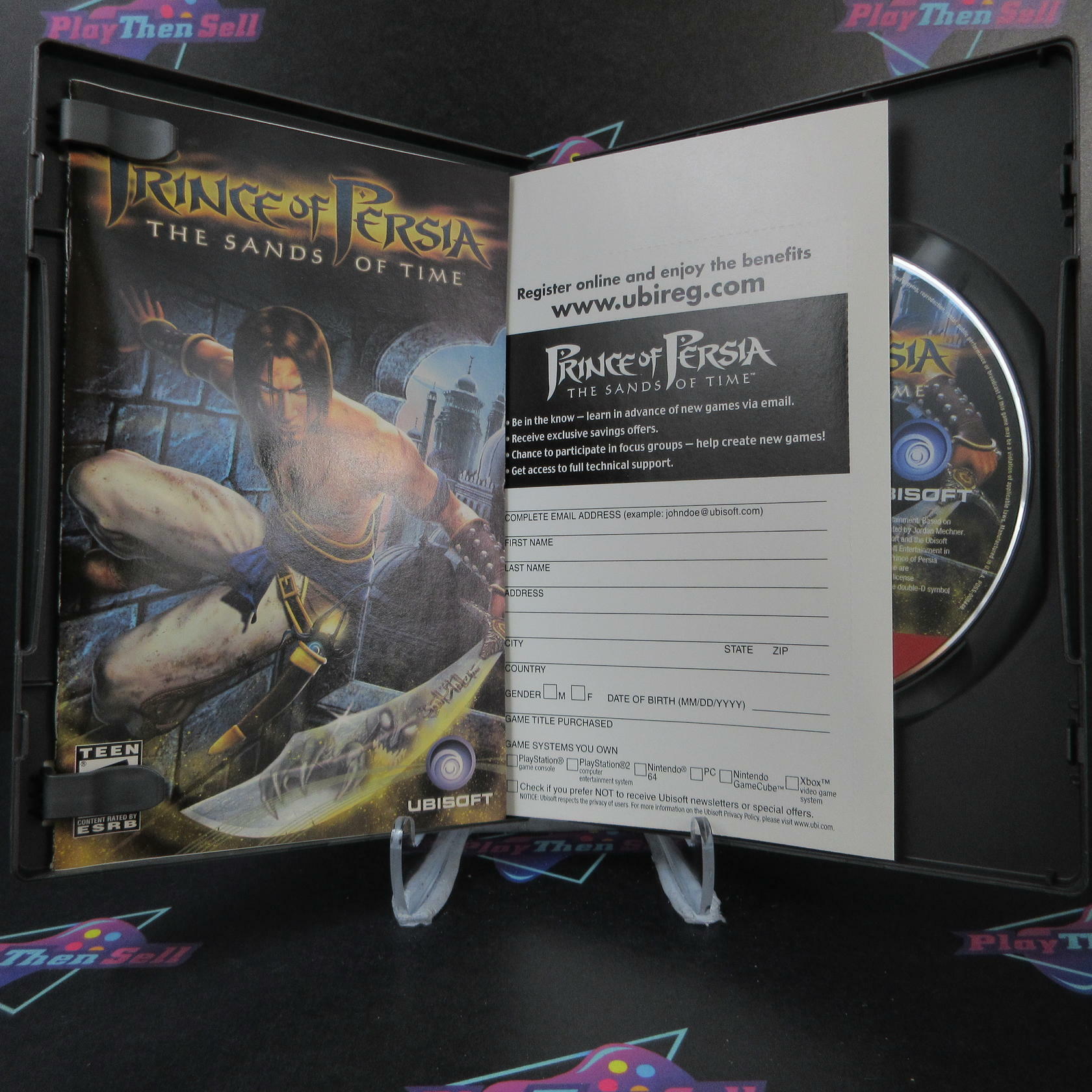 Prince of Persia The Sands of Time PlayStation 2 PS2 GH + Reg - Like New