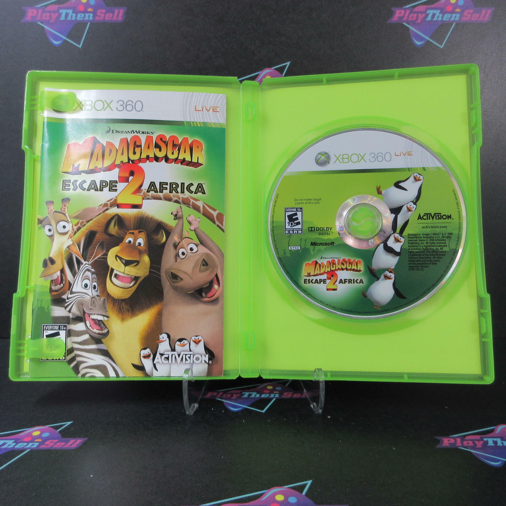 Madagascar Escape 2 Africa Xbox 360 - Like New