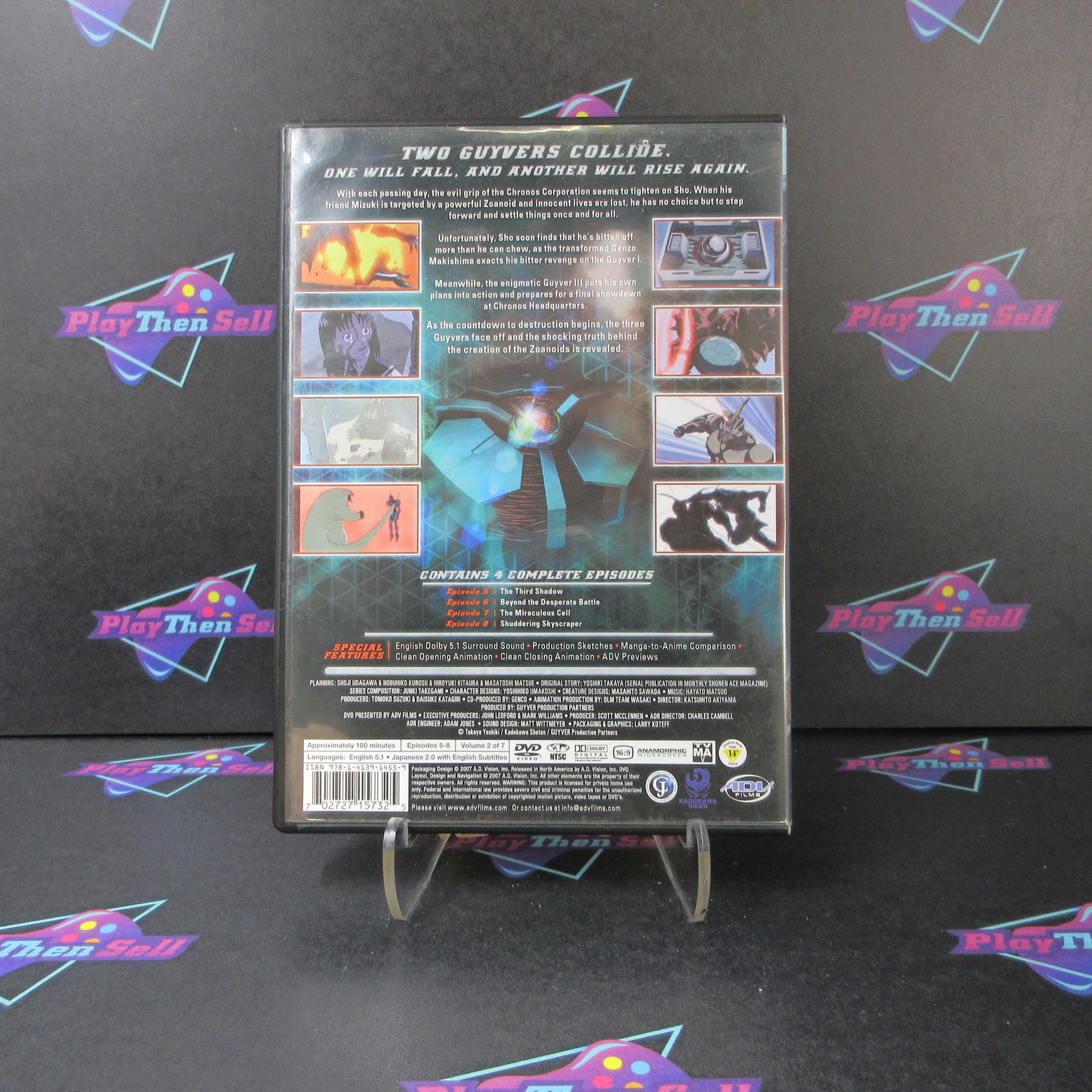 Guyver Vol. 2 The Bioboosted Armor Procreation of the Wicked - DVD - Like New