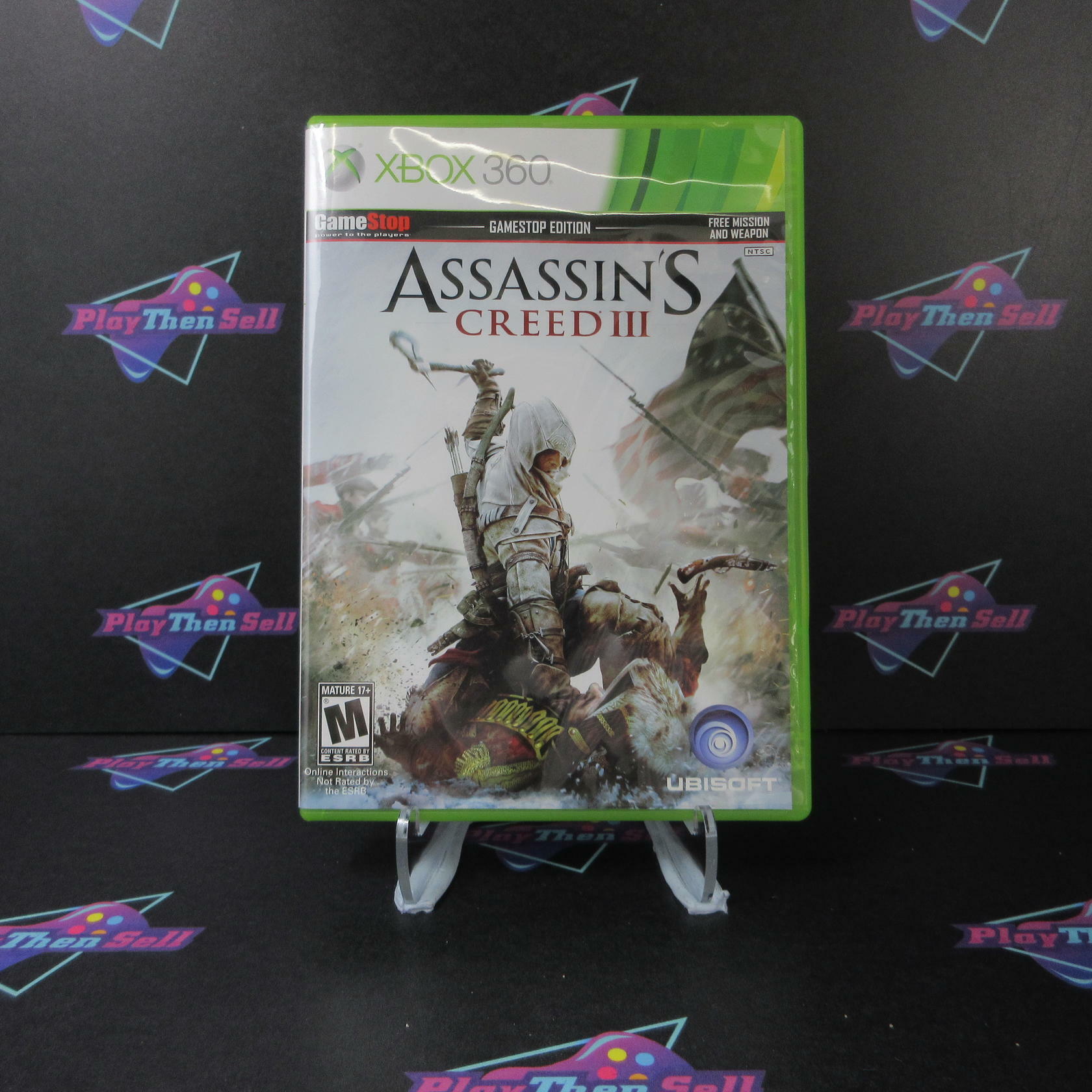 Assassins Creed III GameStop Edition Xbox 360 - Very Good