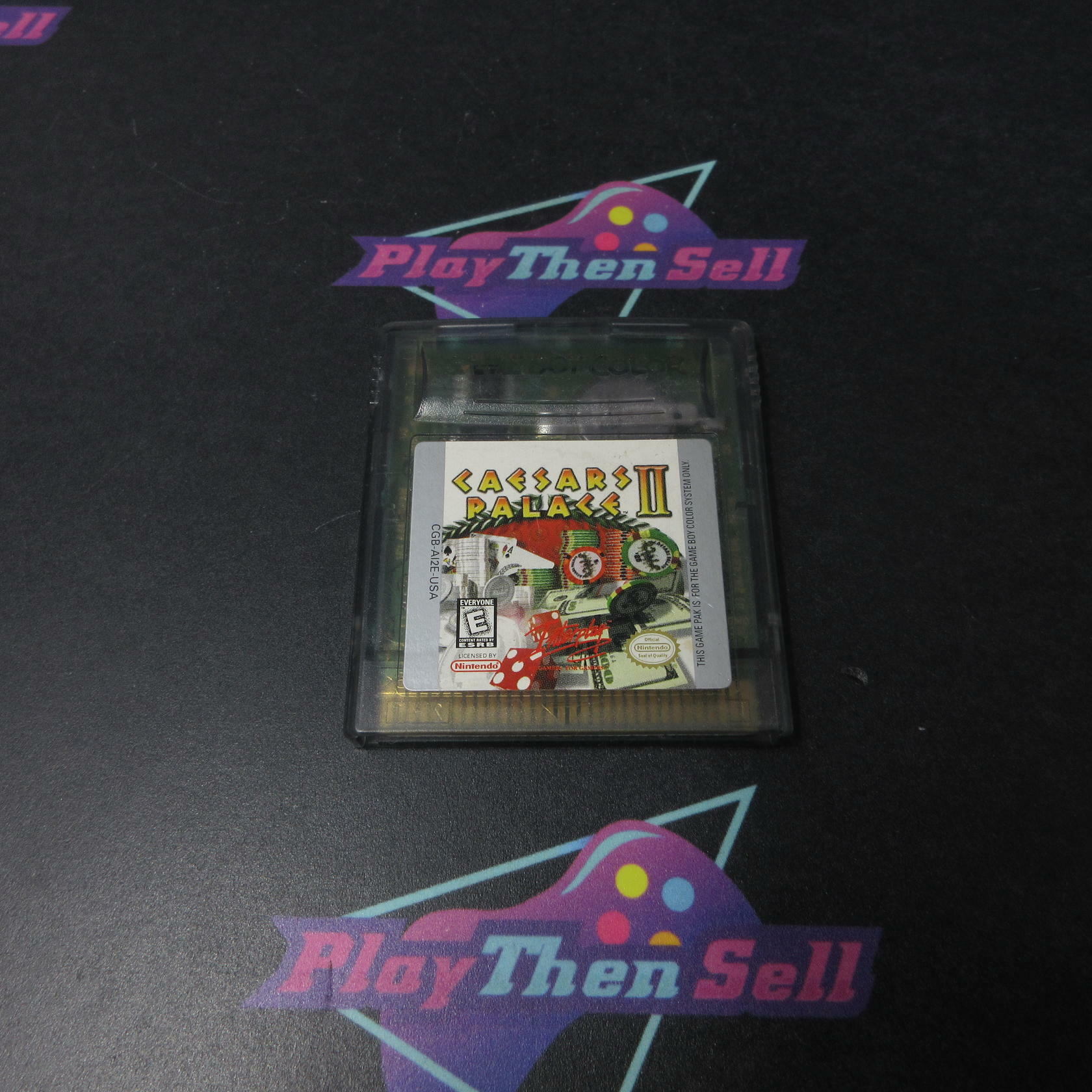 Caesars Palace II Nintendo Game Boy Color Cartridge Only Authentic / Tested - Very Good