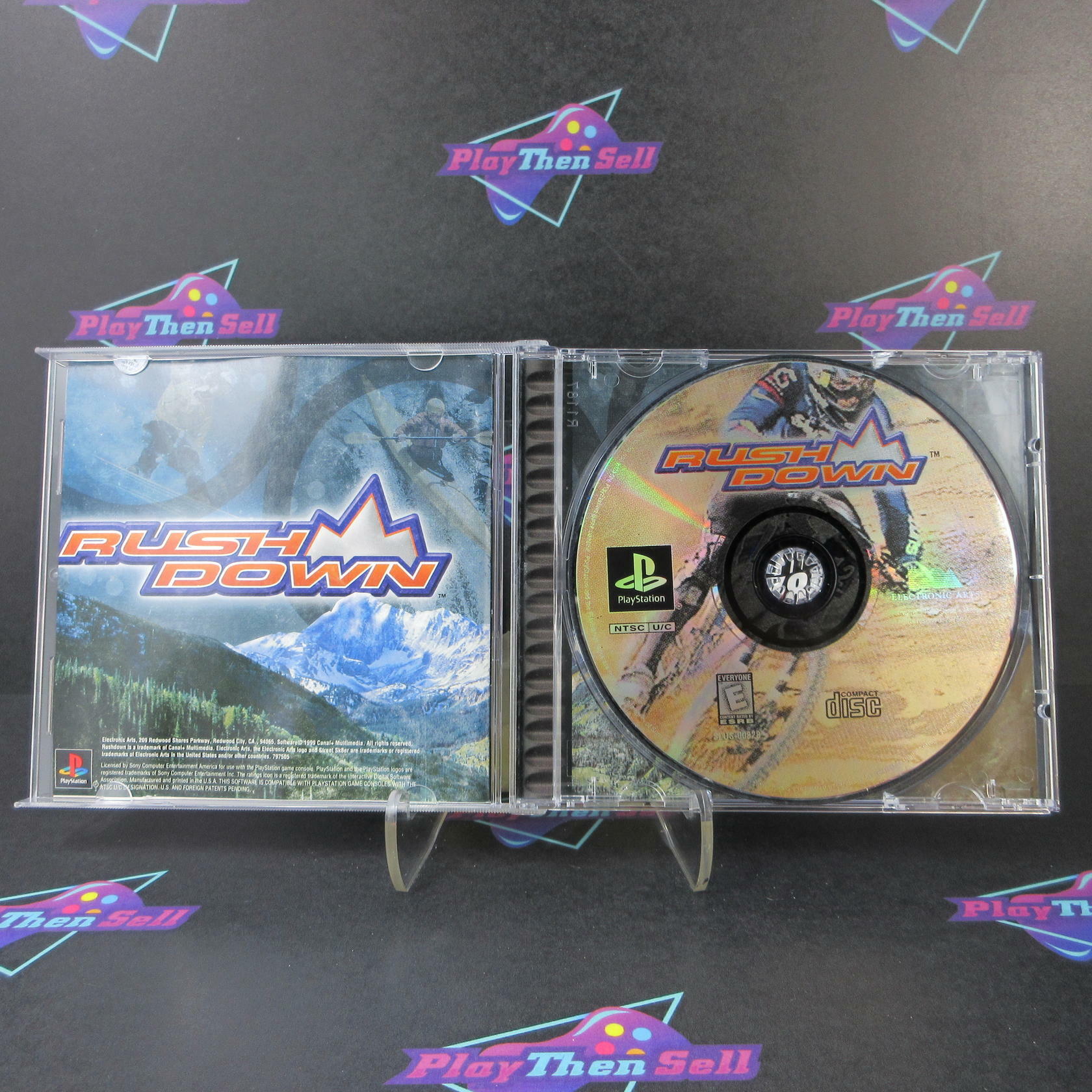 Rush Down PS1 PlayStation 1 + Reg Card - Like New