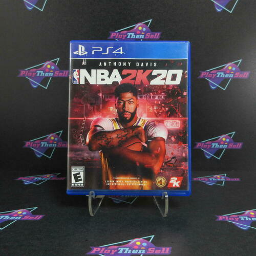 NBA 2K20 PS4 PlayStation 4 AD/DD Complete CIB - Very Good