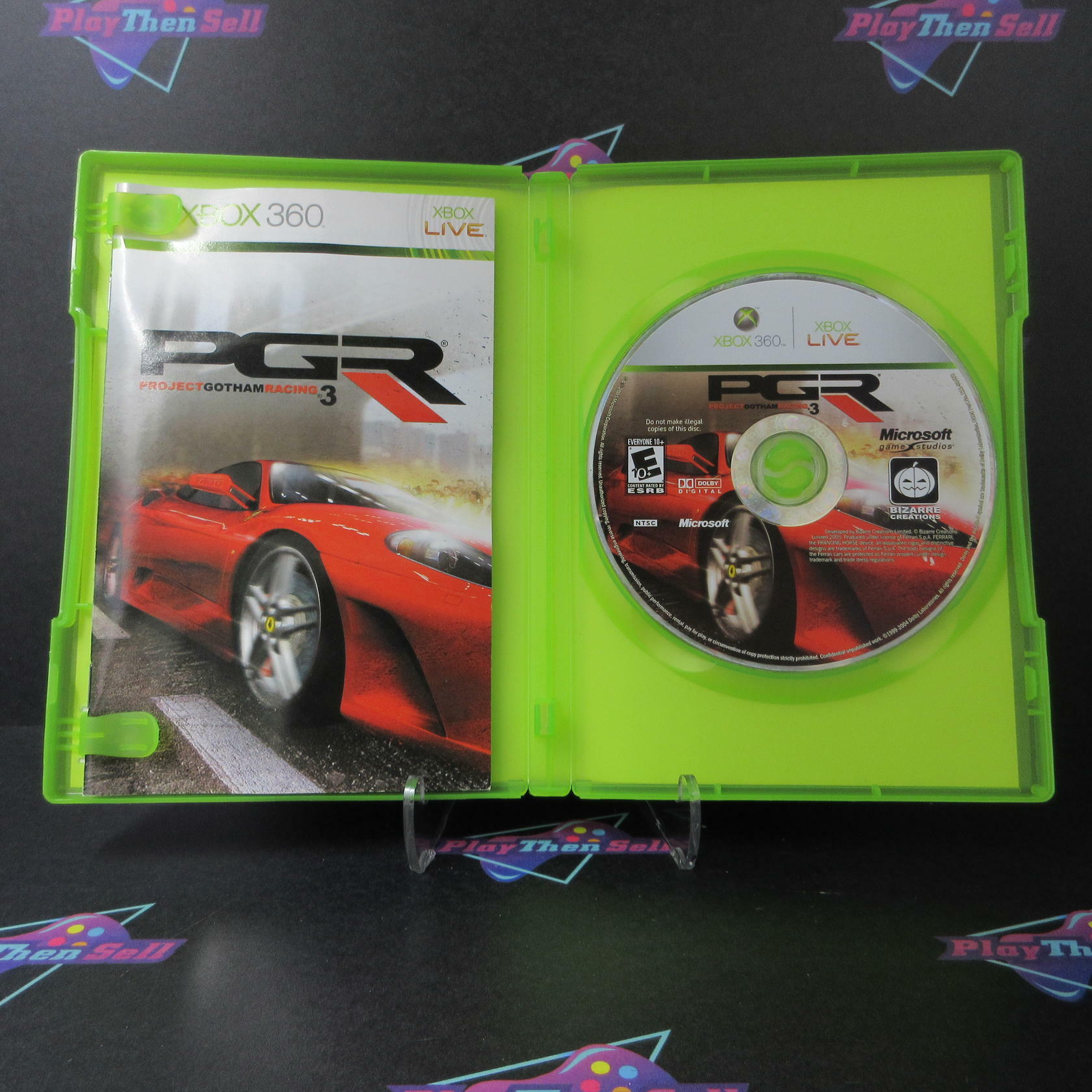 Project Gotham Racing 3 Xbox 360 PH BL Disc - Like New
