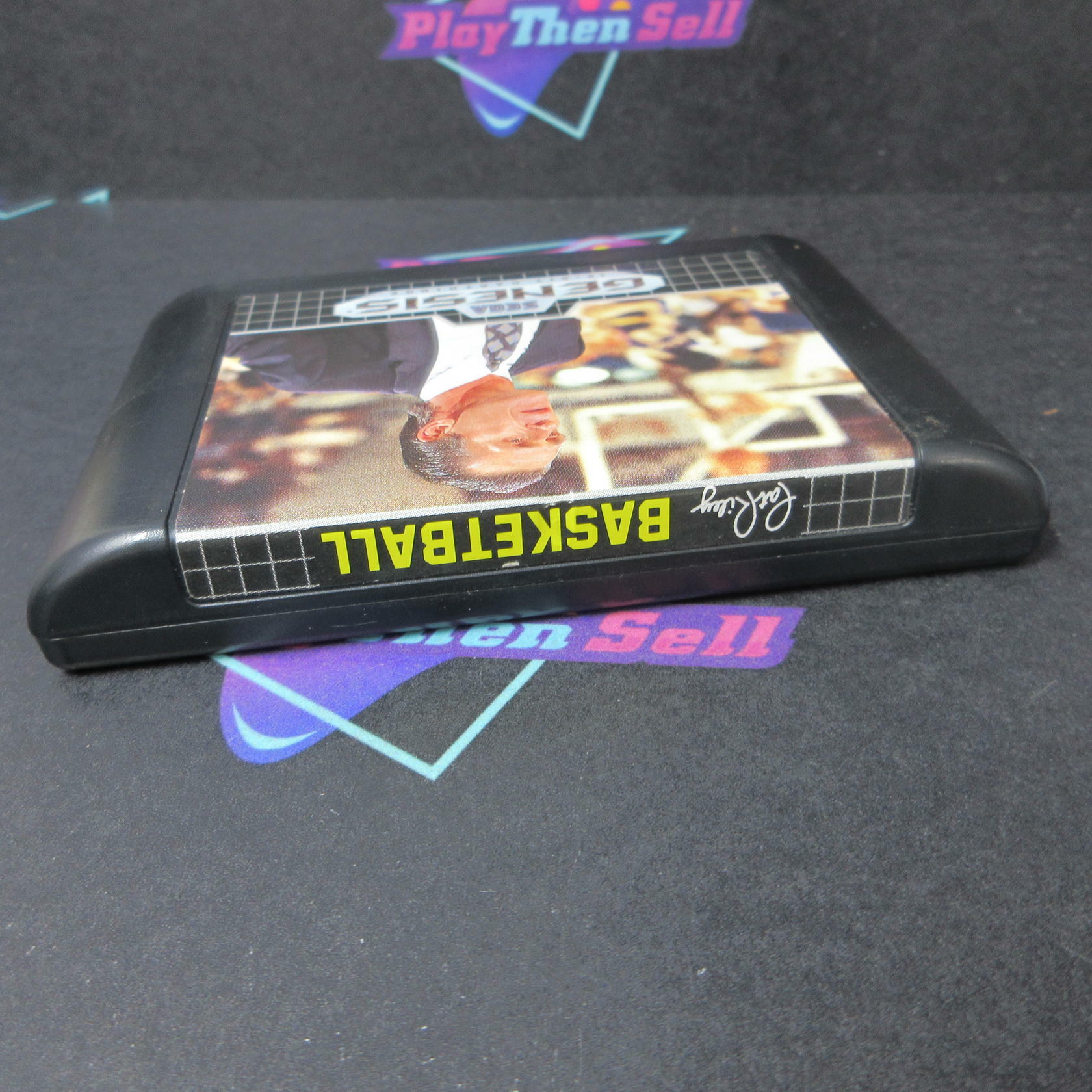 Pat Riley Basketball - Sega Genesis Boxed Complete CIB - Very Good