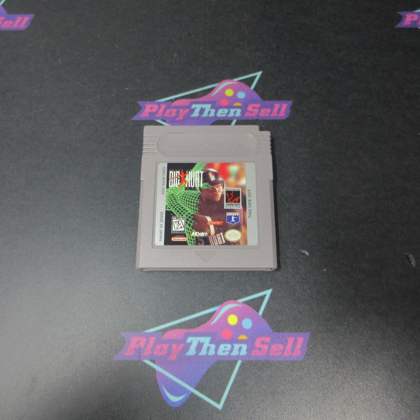 Frank Thomas Big Hurt Baseball Nintendo Game Boy Cartridge Only Tested - Very Good