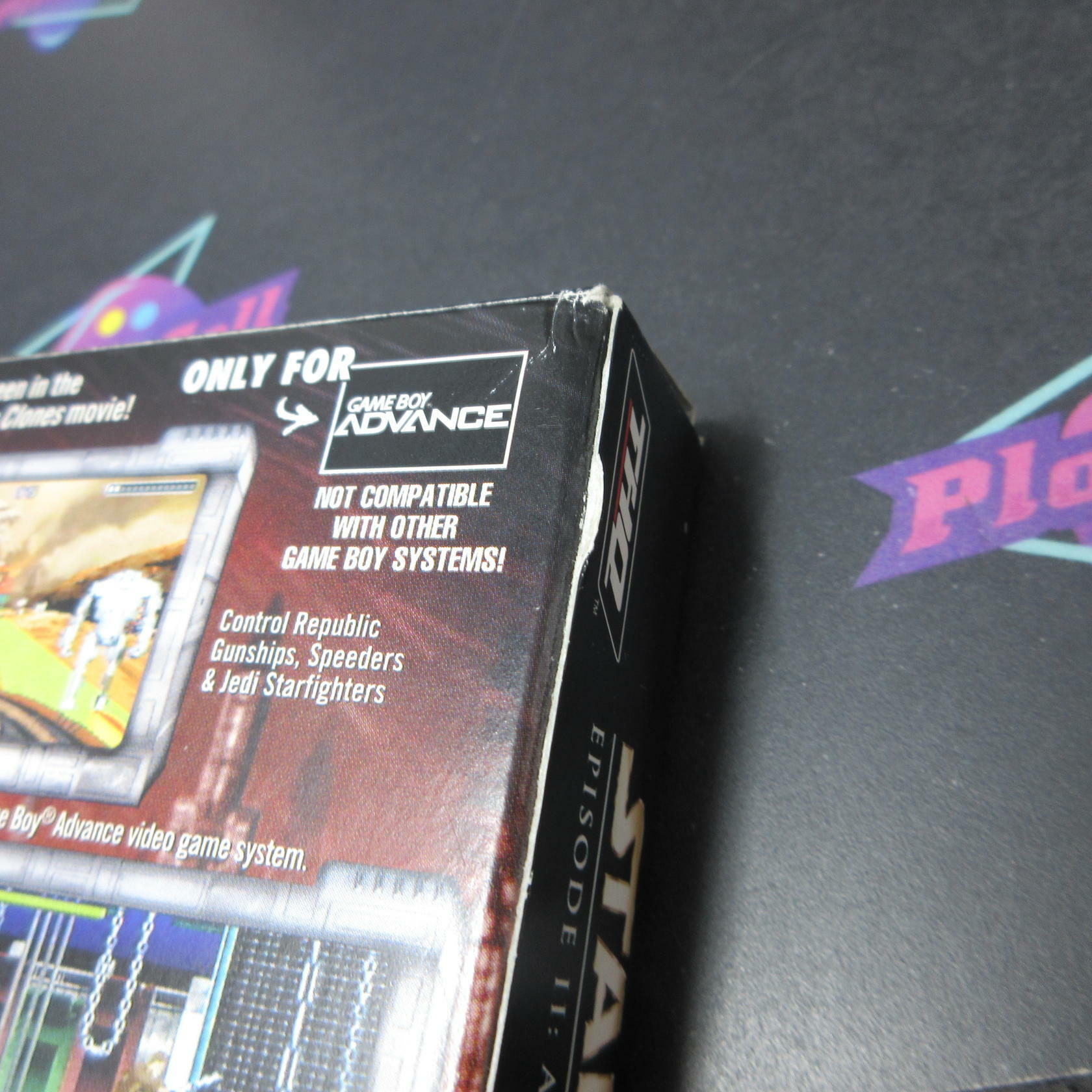 Star Wars Episode II Attack of the Clones Gameboy Advance Boxed + Poster - AD - Very Good