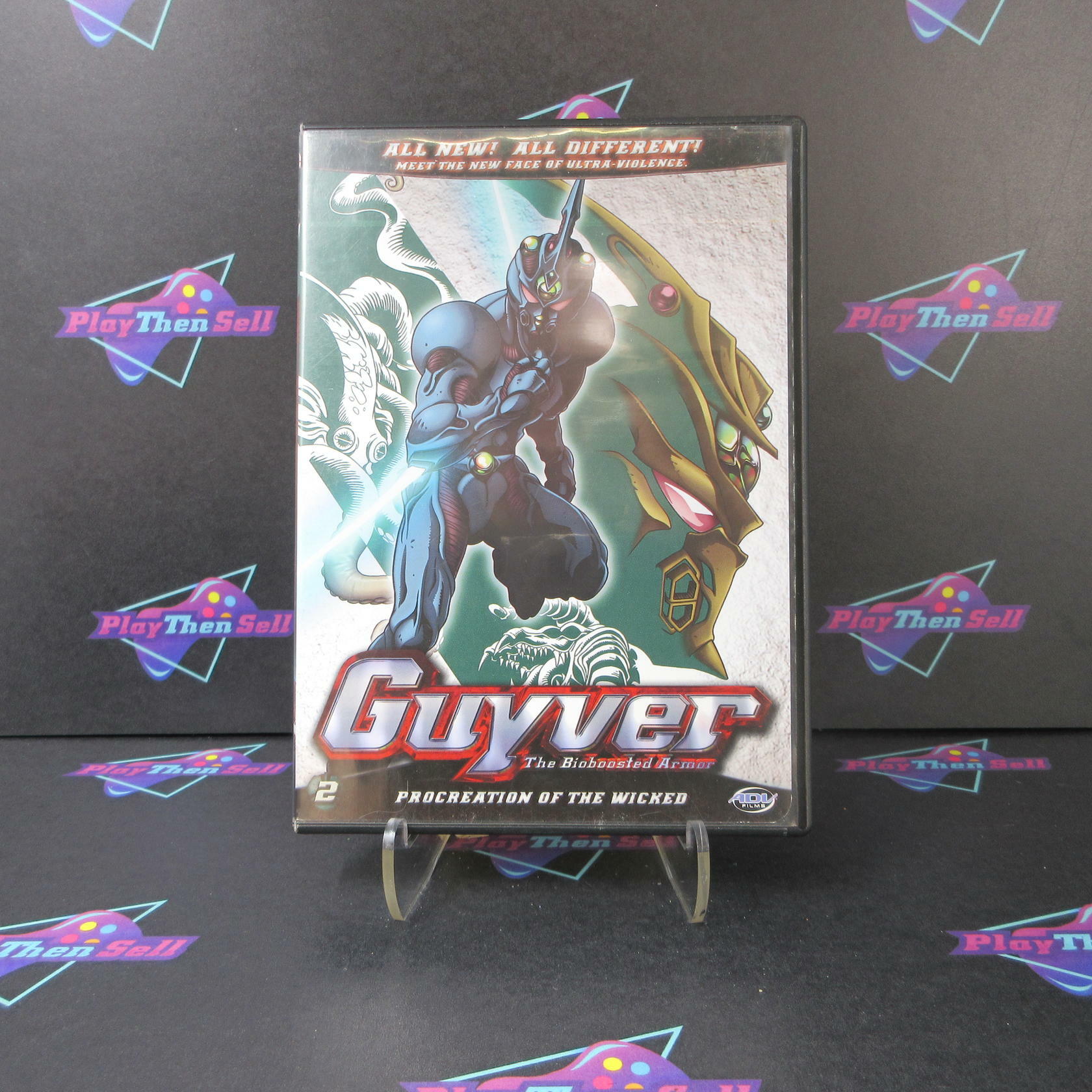 Guyver Vol. 2 The Bioboosted Armor Procreation of the Wicked - DVD - Like New