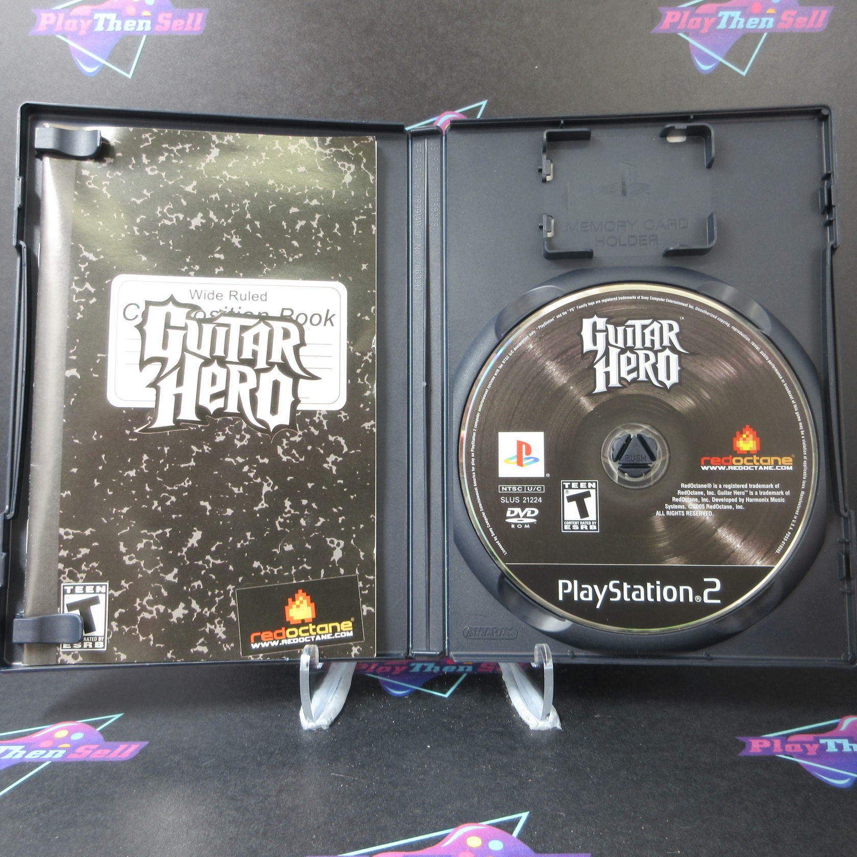 Guitar Hero PS2 PlayStation 2 AD Complete CIB - Very Good