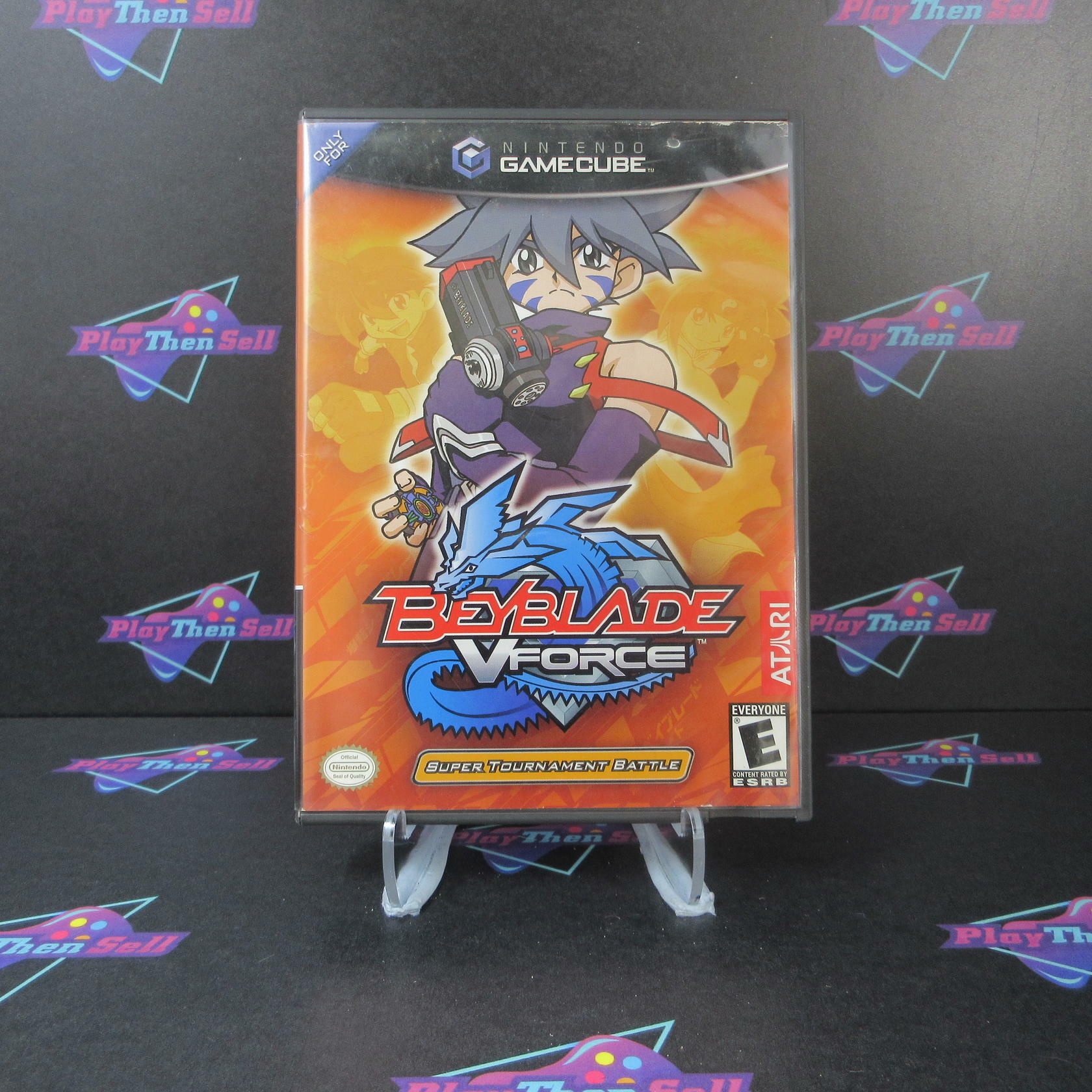 BeyBlade VForce Super Tournament Battle Nintendo GameCube AD/NM - Very Good