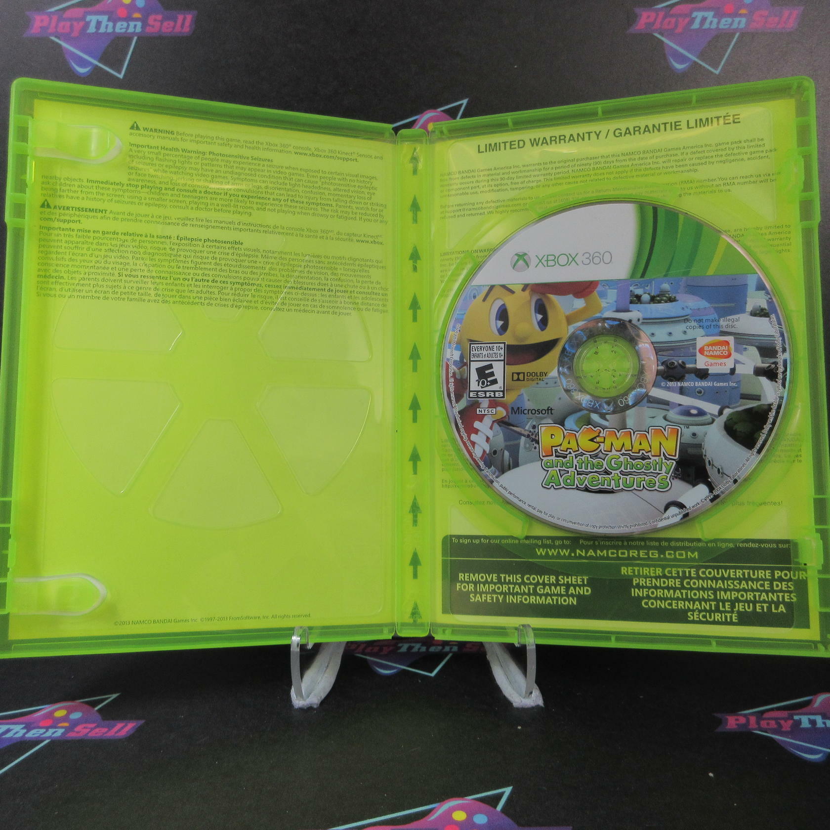 Pac-Man and the Ghostly Adventures - Xbox 360 AD Complete CIB - Very Good