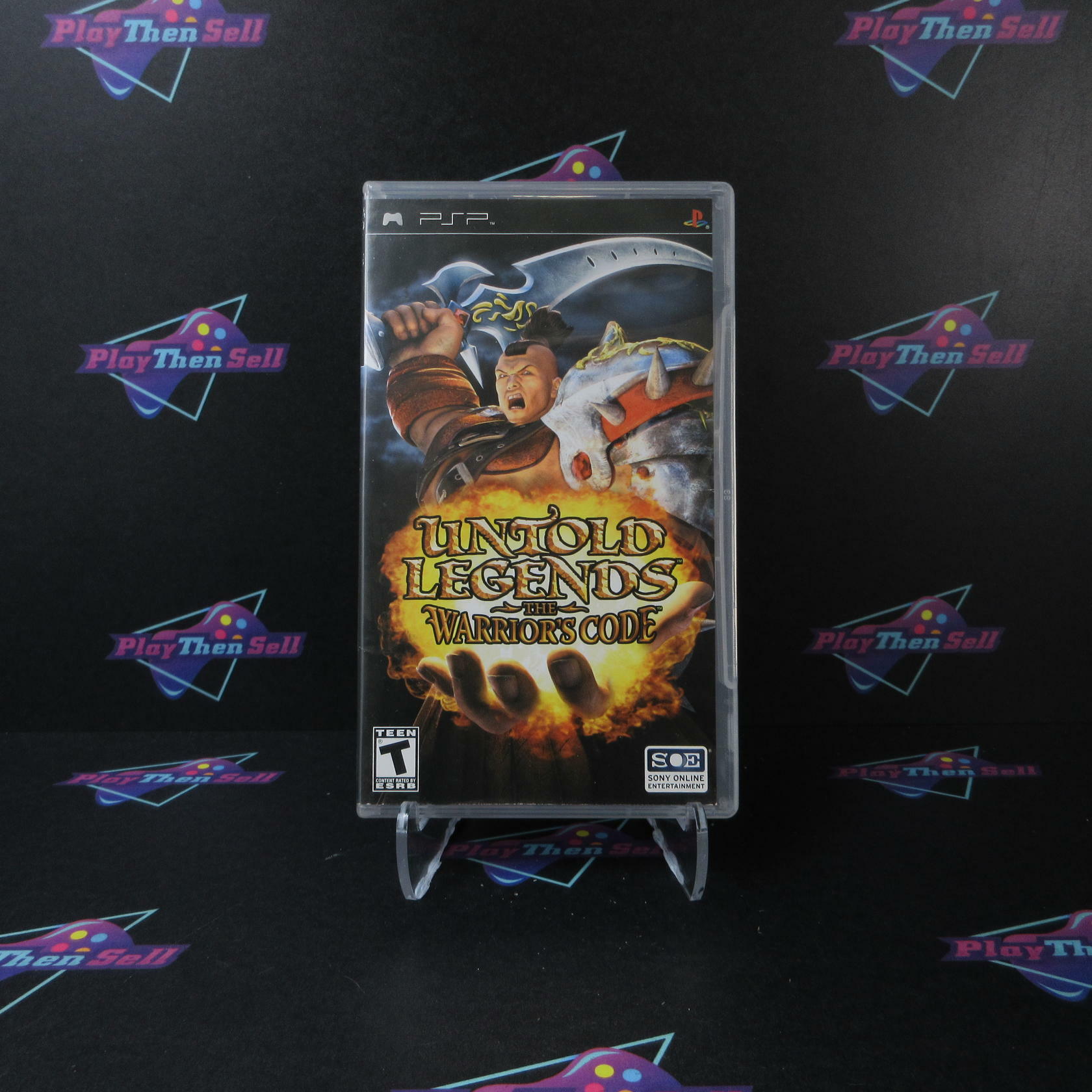 Untold Legends The Warriors Code Clear UMD Sony PSP AD/NM - Very Good