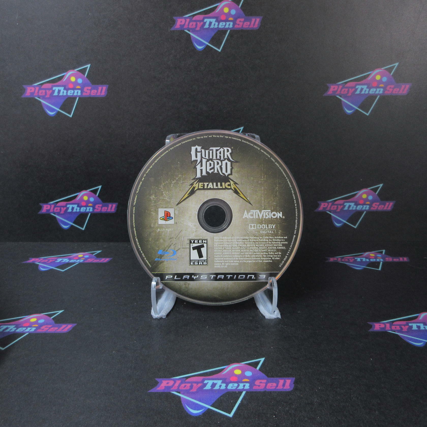Guitar Hero Metallica PS3 PlayStation 3 Disc Only - Very Good