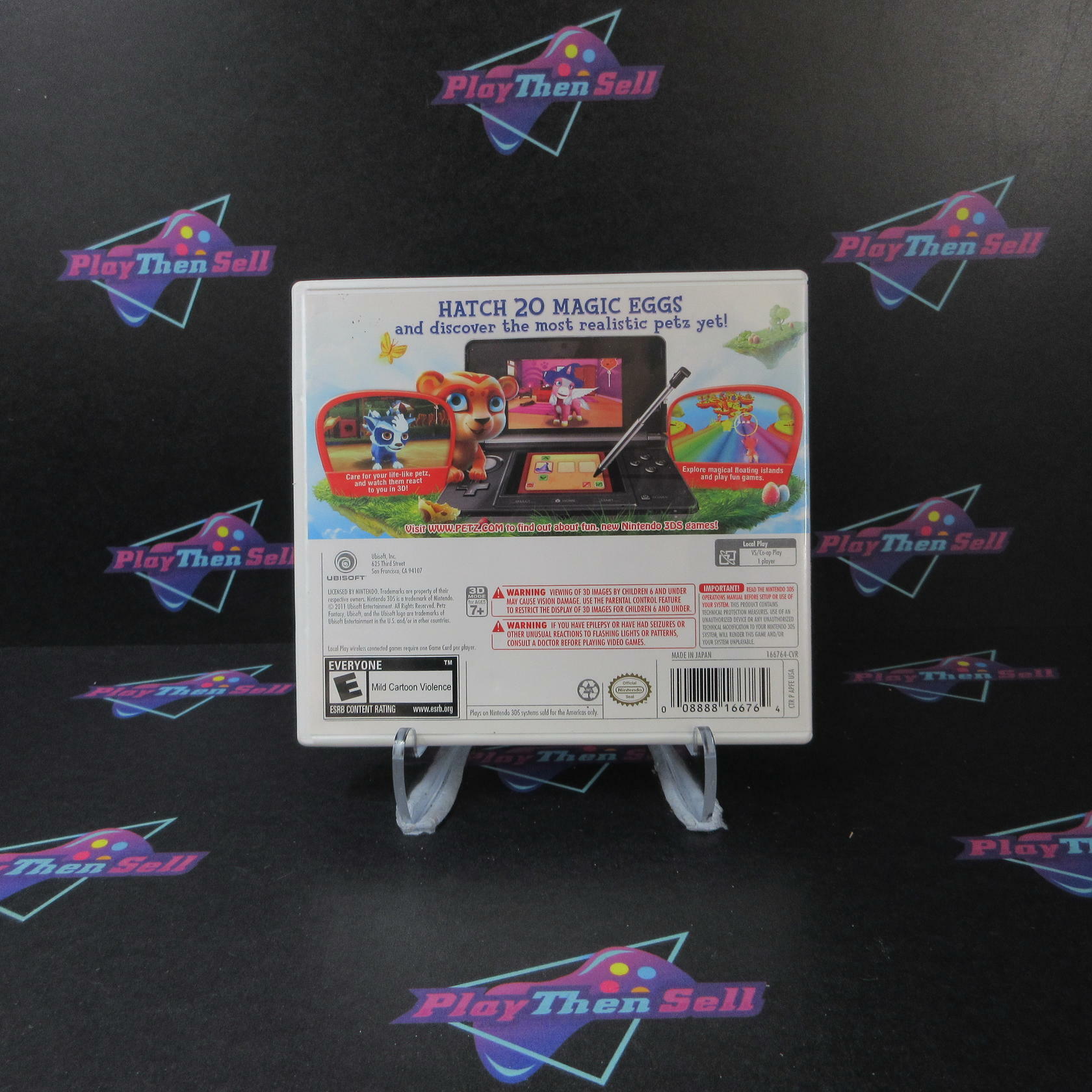 Petz Fantasy 3D - Nintendo 3DS - Like New