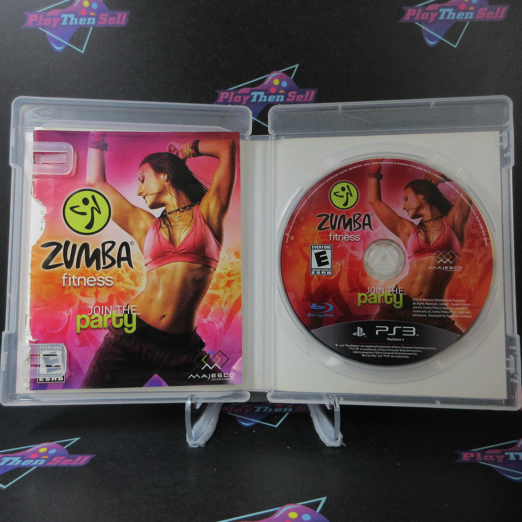 Zumba Fitness PS3 PlayStation 3 MD Complete CIB - Very Good