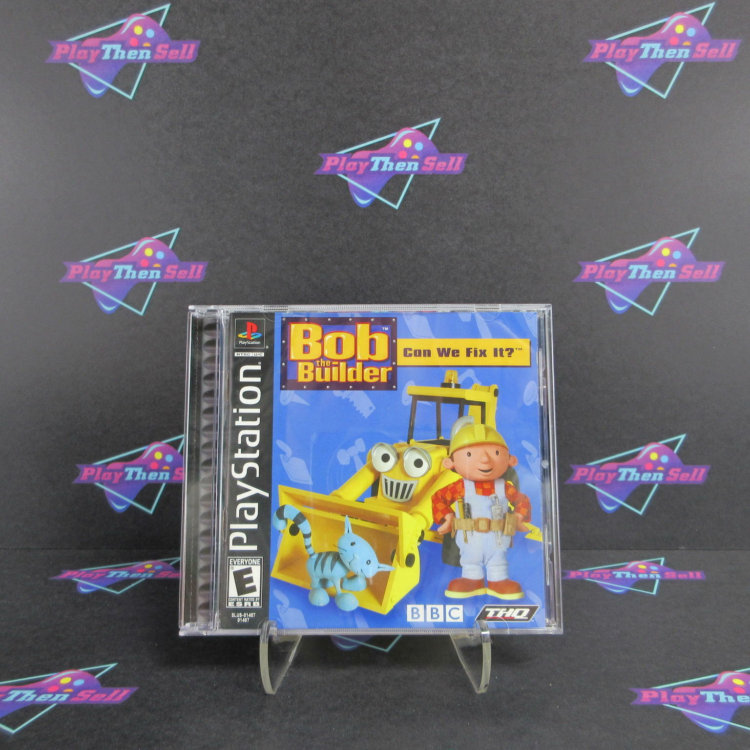 Bob the Builder Can We Fix it? PS1 PlayStation 1 - Like New
