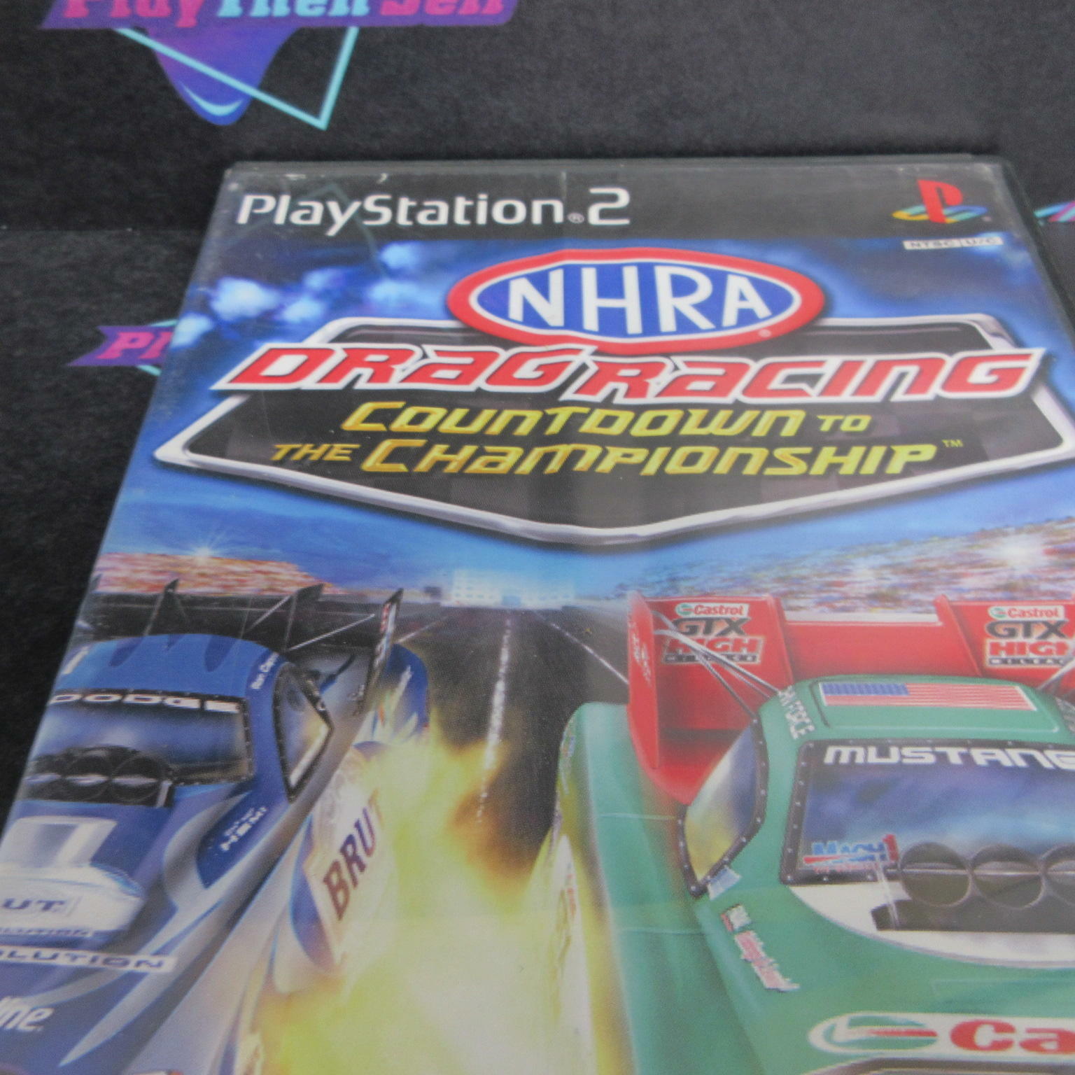 NHRA Countdown to the Championship 2007 Rental Art PS2 AD/NM - Very Good