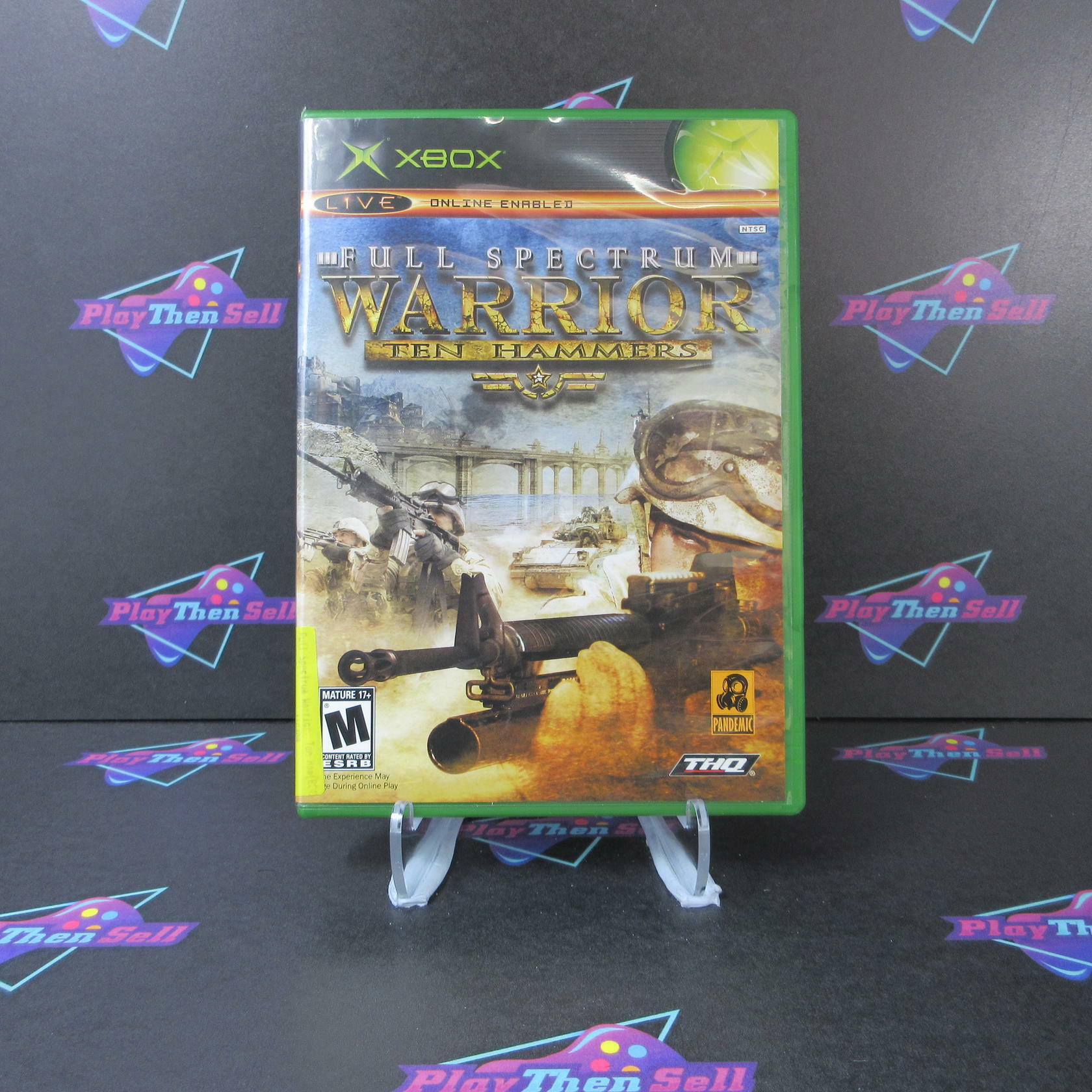 Full Spectrum Warriors Ten Hammers Xbox AD/NM - Very Good